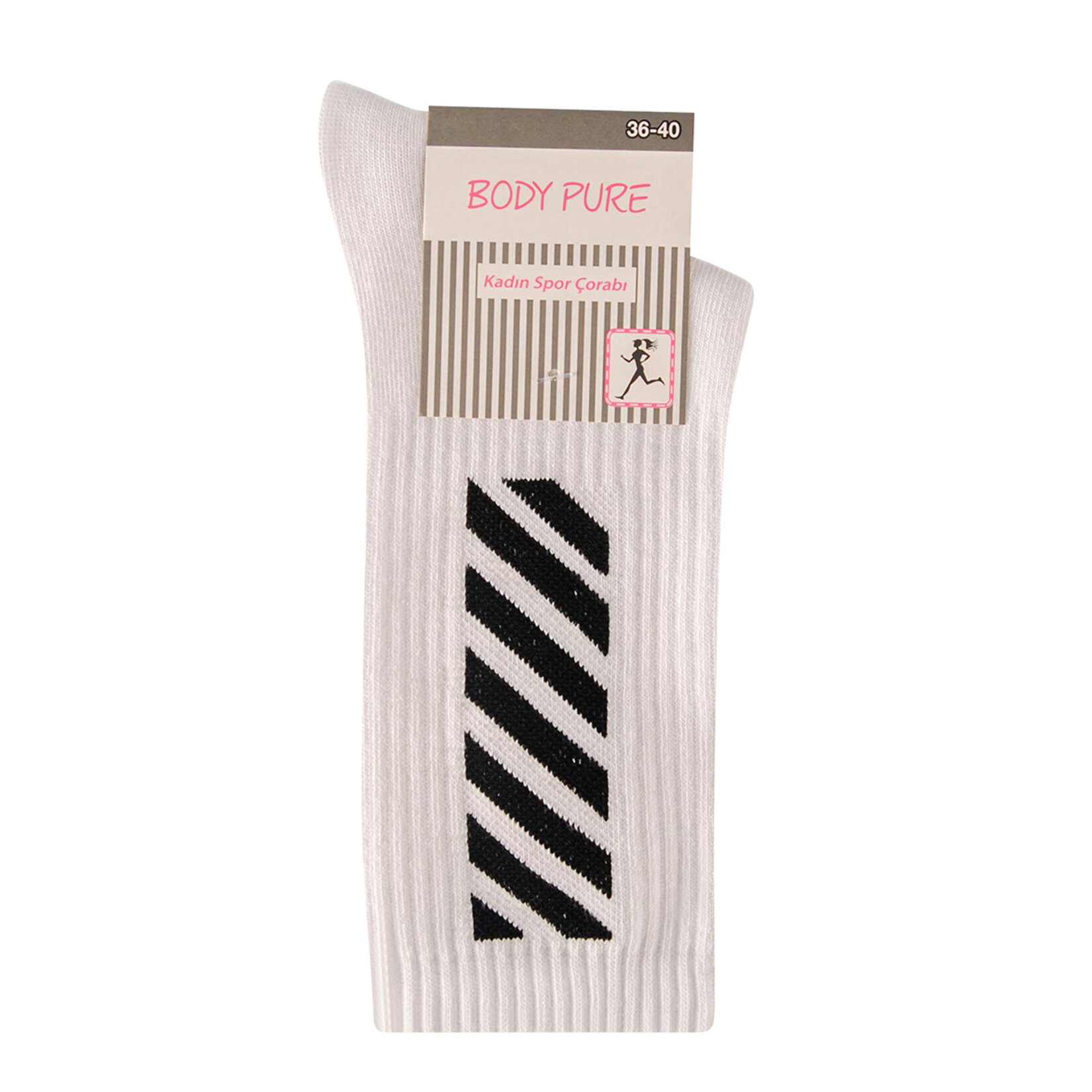 Body Pure Kadın Spor Çorabı 3747 - Görsel 1