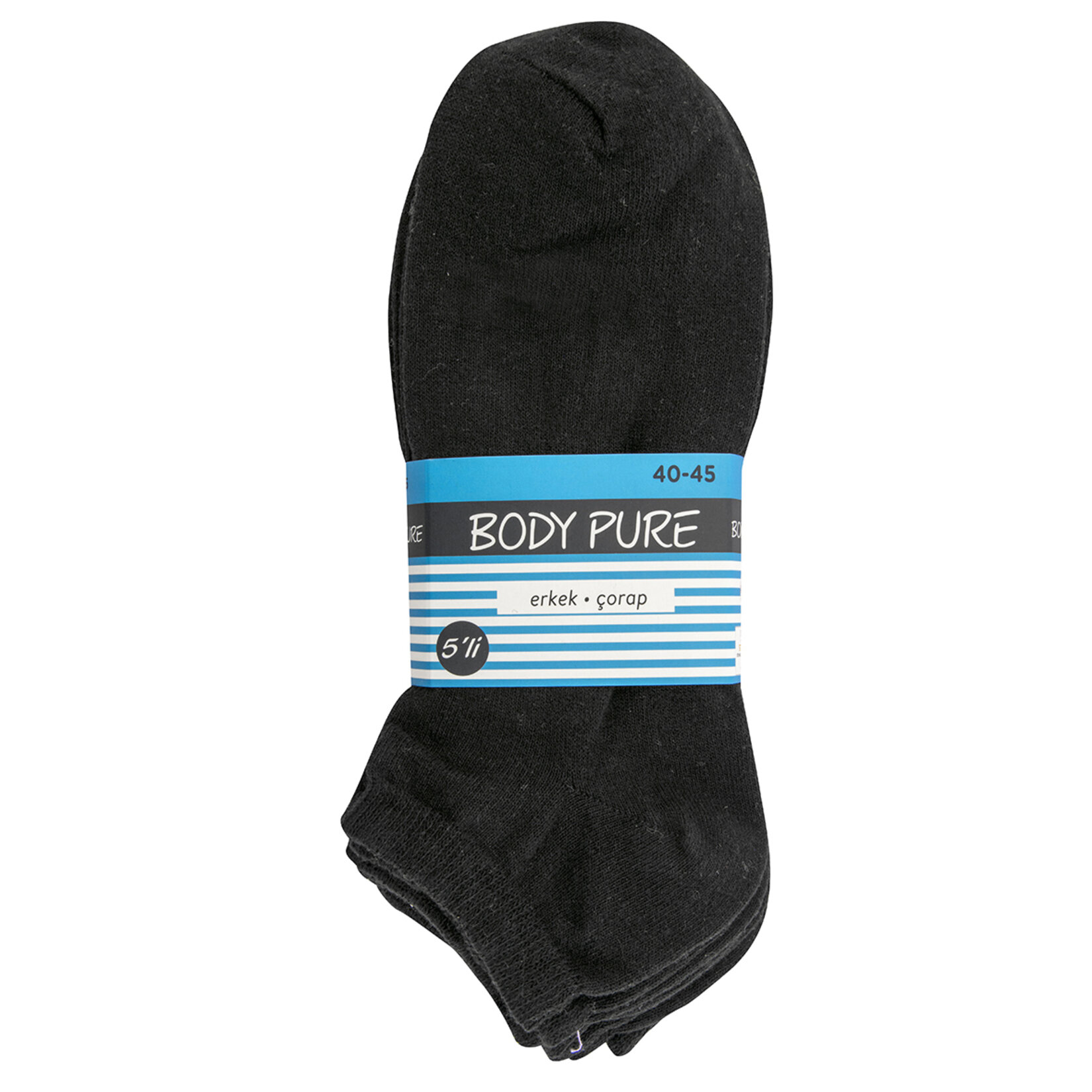 Body Pure 3'li Erkek Soket Çorap 40/45 - Görsel 1