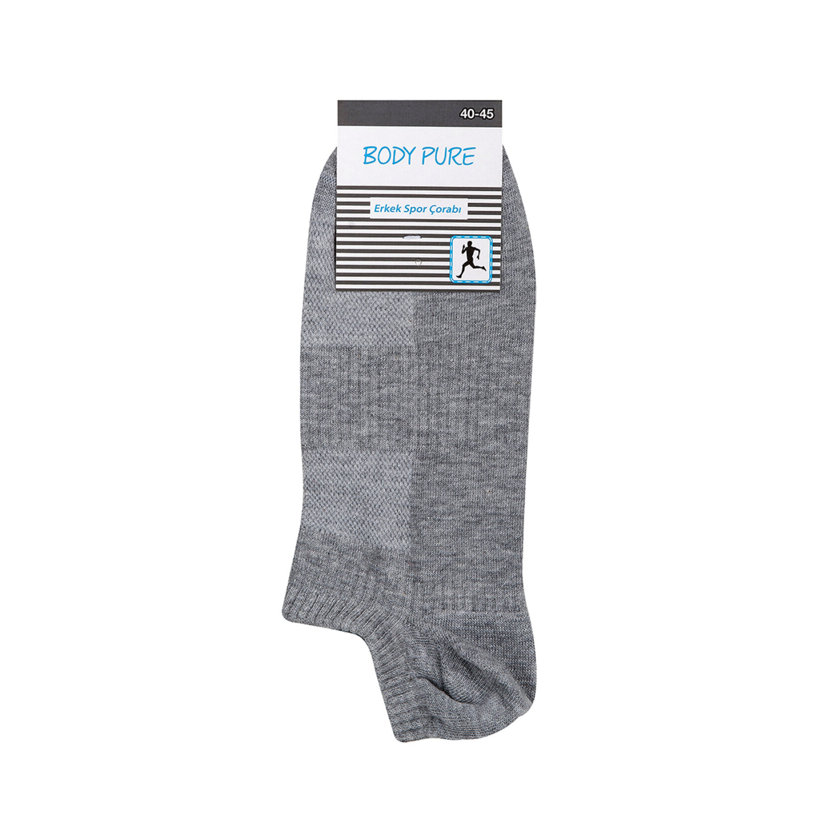 Body Pure Erkek Spor Patik Çorabı 40-44