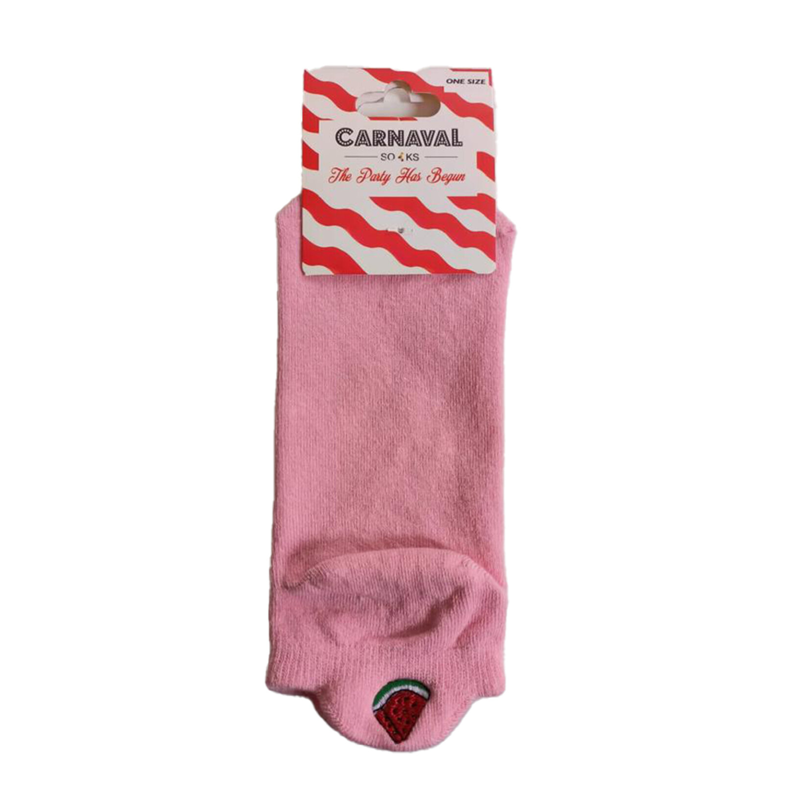 Carnaval Socks Karpuz Nakışlı Patik Çorap