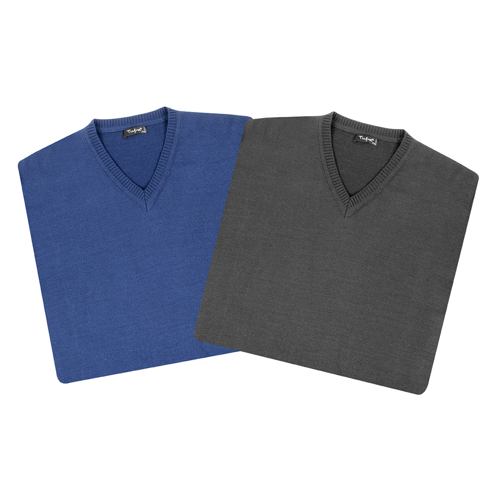 Tuğra V Yaka Kazak S-xxl Lacivert K18