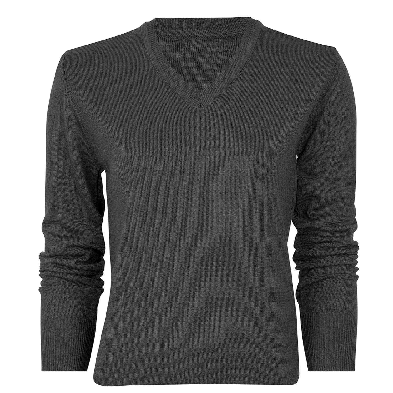 Tuğra V Yaka Kazak S-xxl Siyah K18