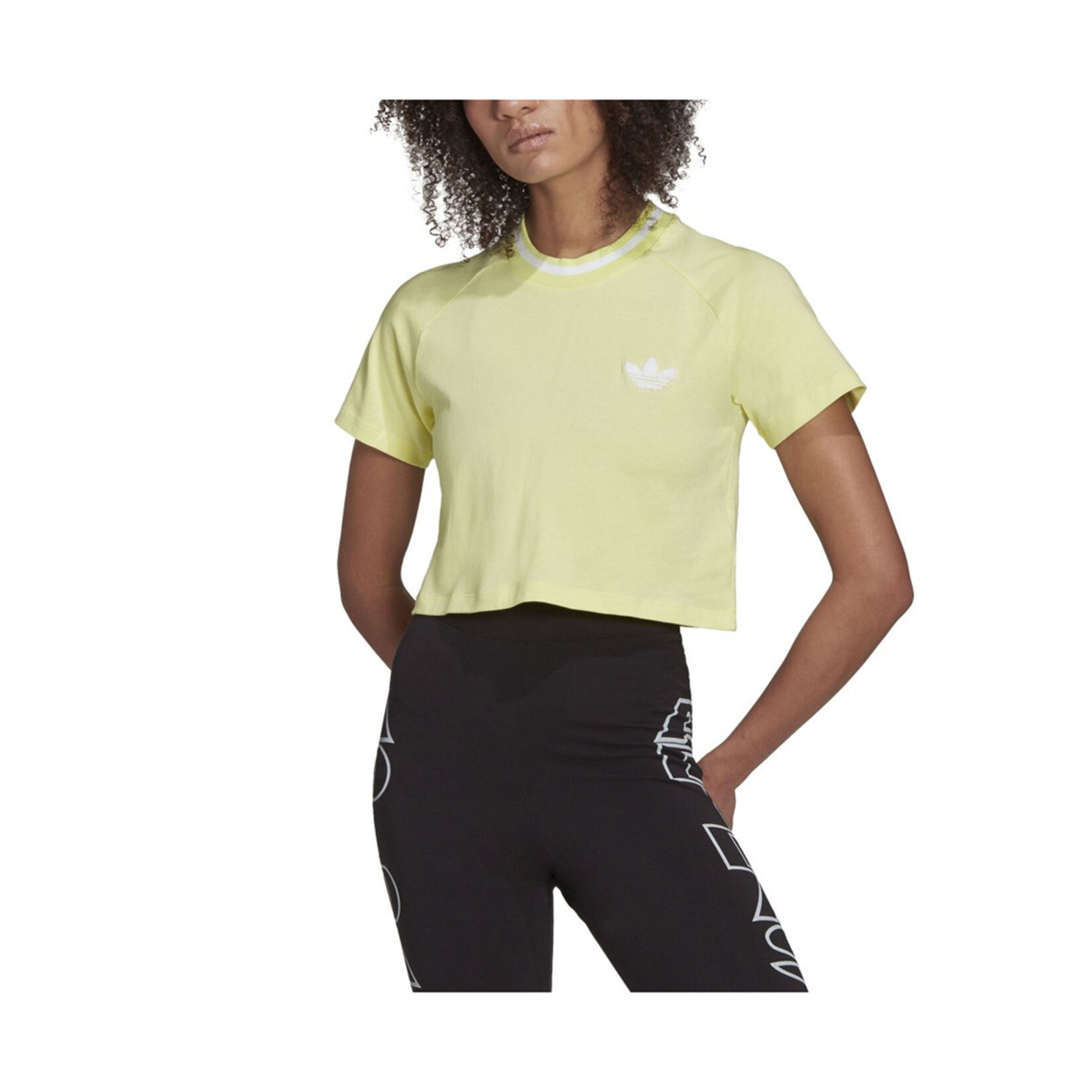 Adidas H20255 Kadın T-Shirt Yeşil 32 - Görsel 2