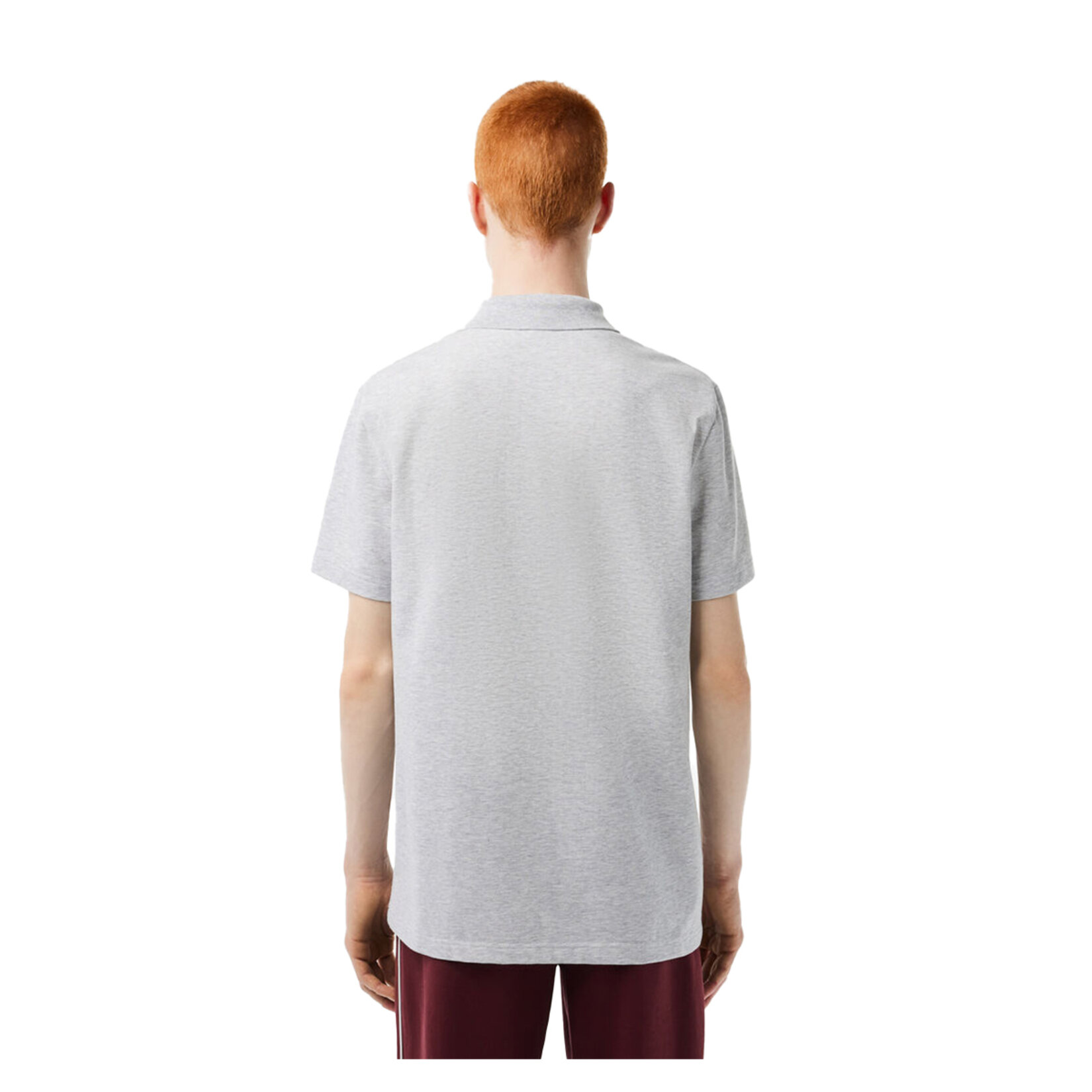 Lacoste Erkek Polo Yaka T-Shirt Gri XXL - Görsel 3
