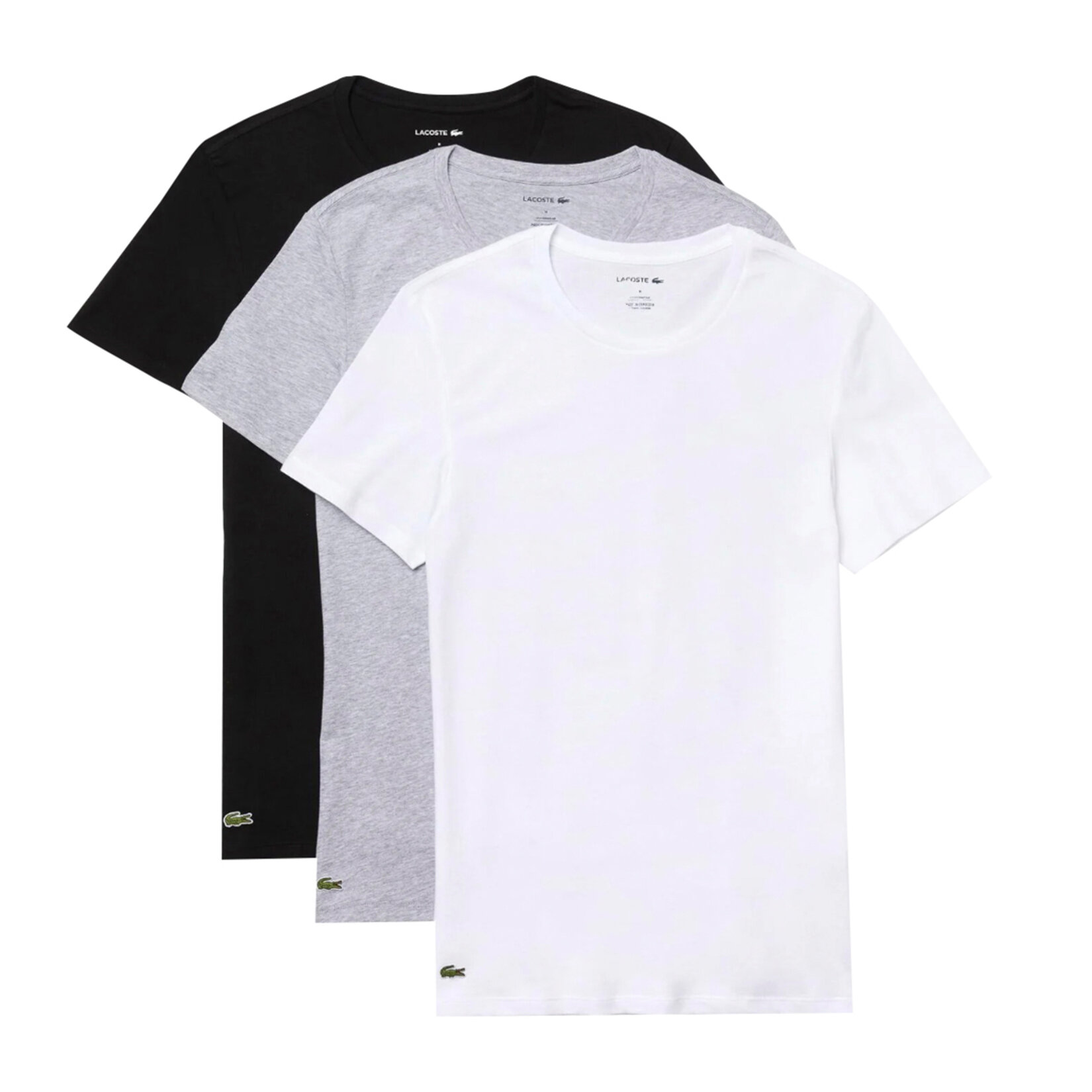 Lacoste 3'Lü Erkek Bisiklet Yaka / V YakaT-Shirt - Görsel 1