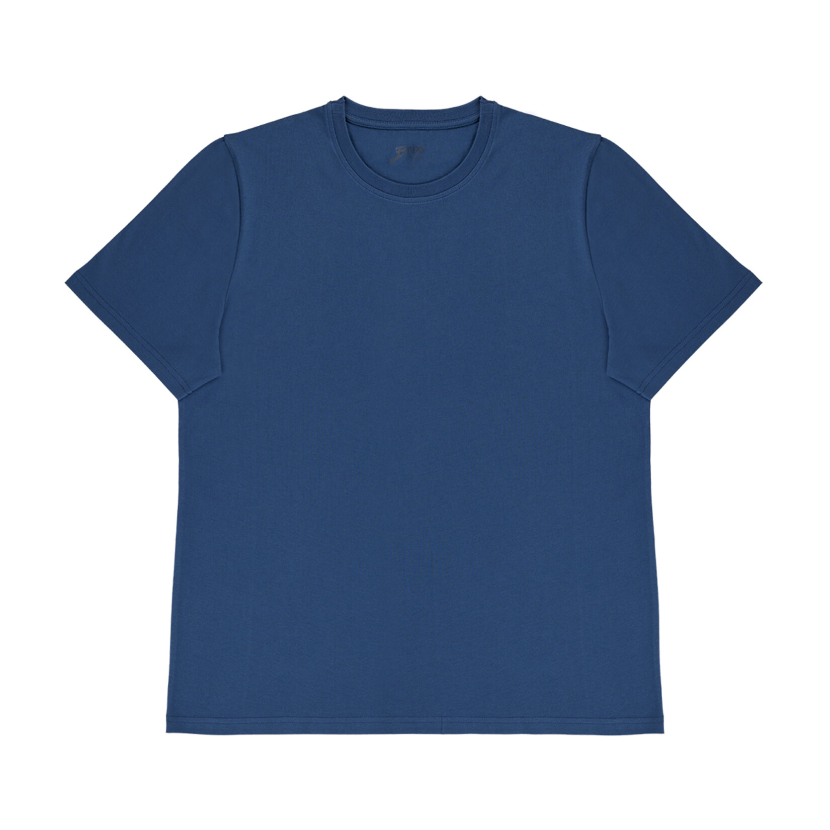 Brix Basıc O Yaka Erkek Tshirt Mavi L 