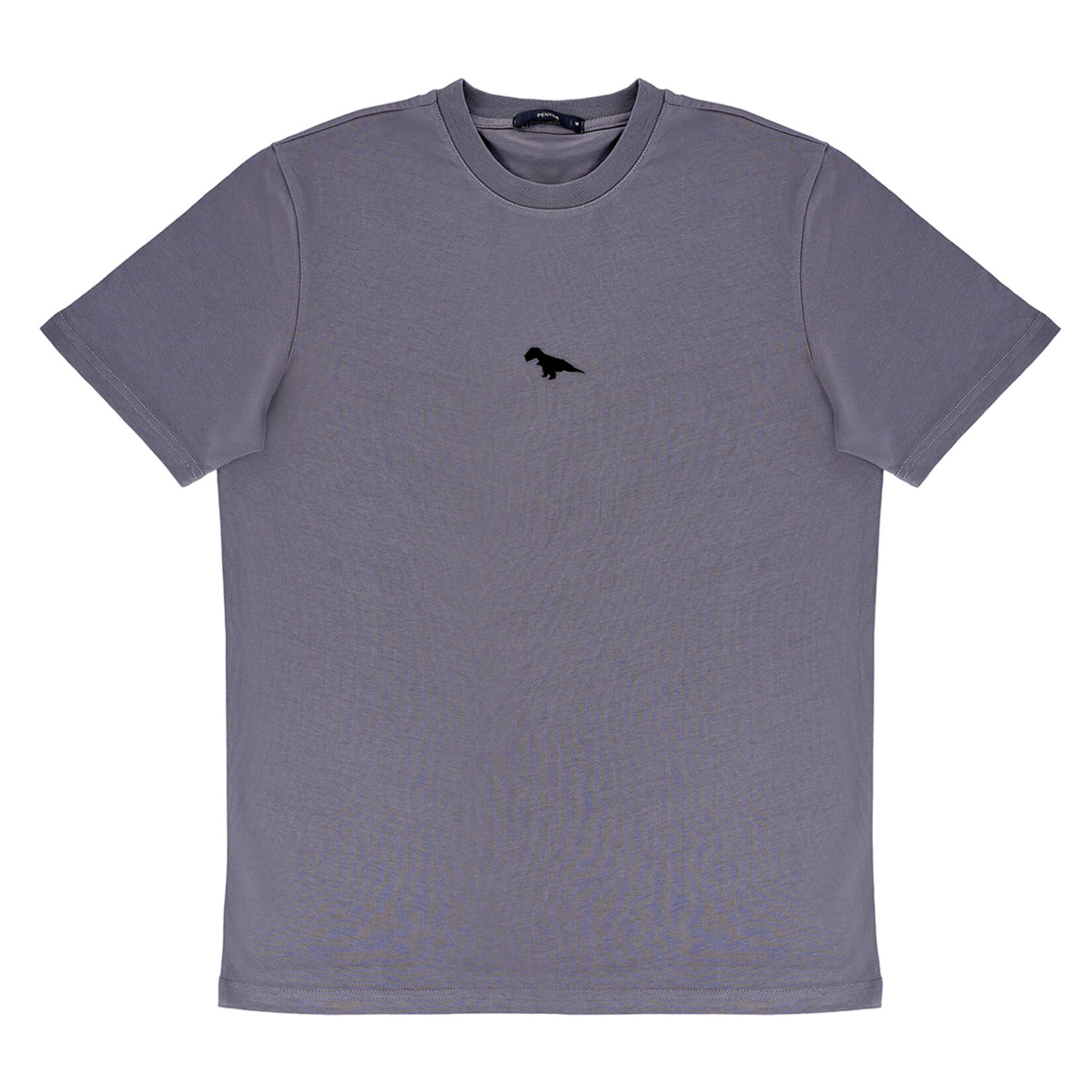 Penyem Erkek Nakışlı Tişört Gri XL 