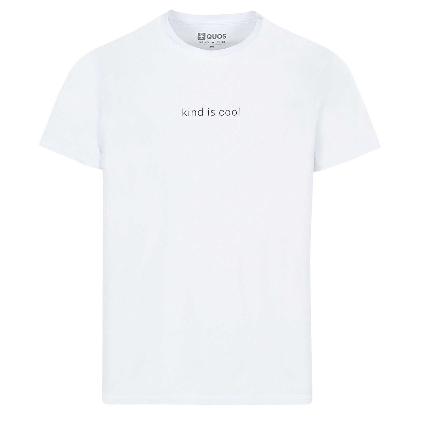 Quos Erkek Beyaz Baskılı T-shirt Kind Is Cool XL