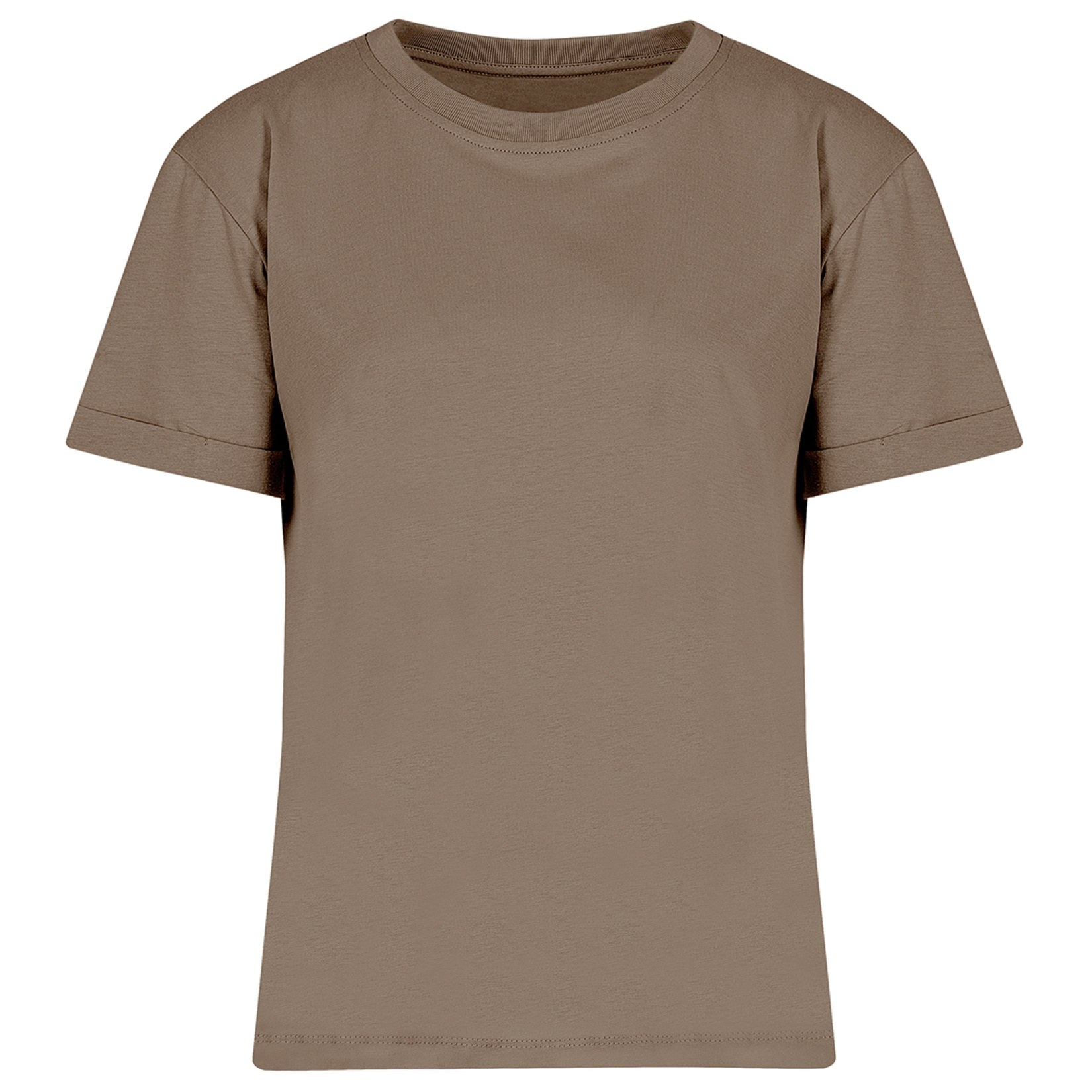 Brix Kadın Süprem Tshirt Koyu Vizon L