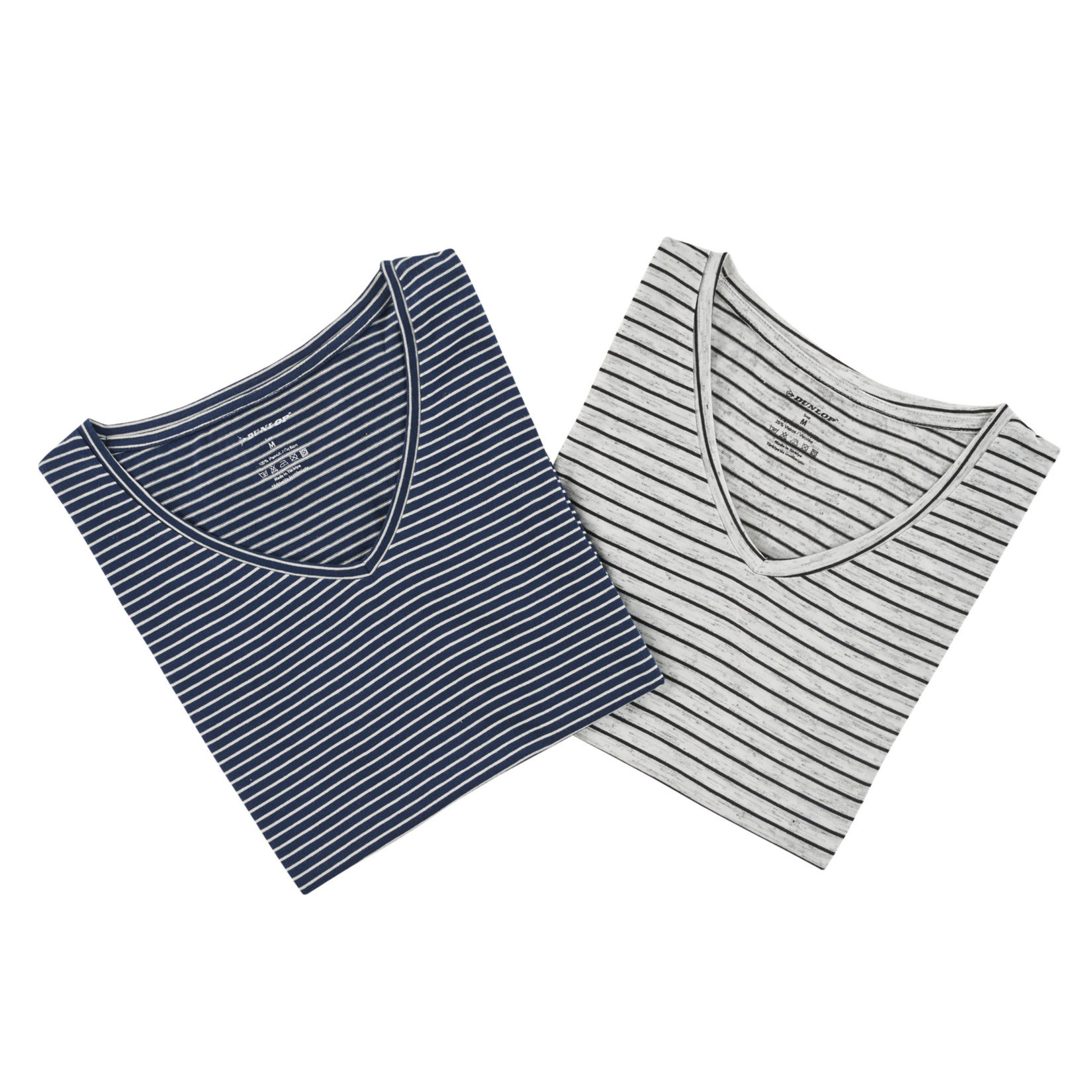Dunlop Çizgili Kadın Tshirt