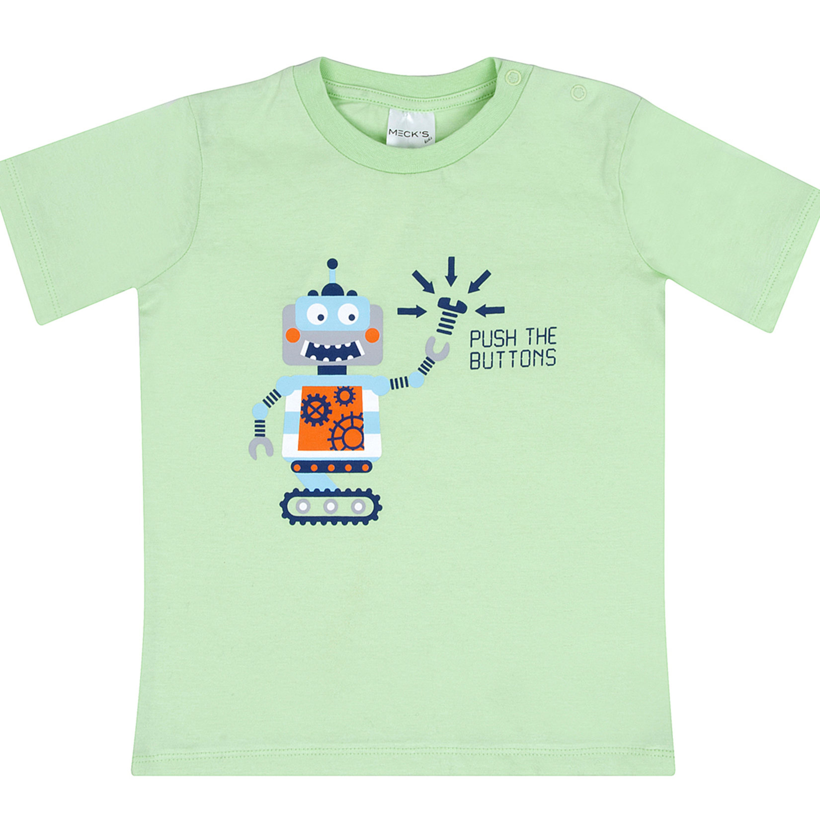 Meck's Baskılı Erkek Bebek Tshirt Y18