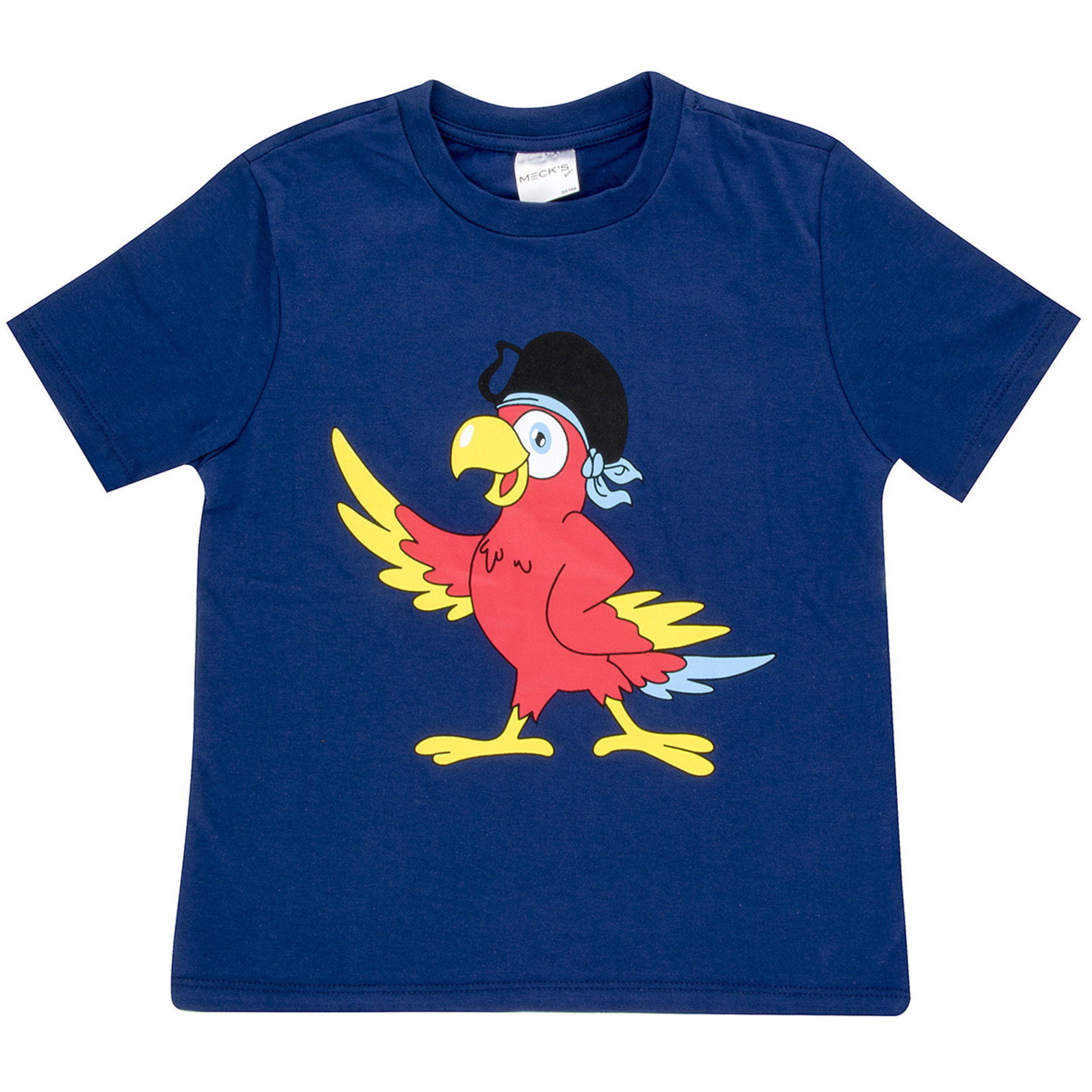 Meck's Baskılı Erkek Çocuk Tshirt İndigo