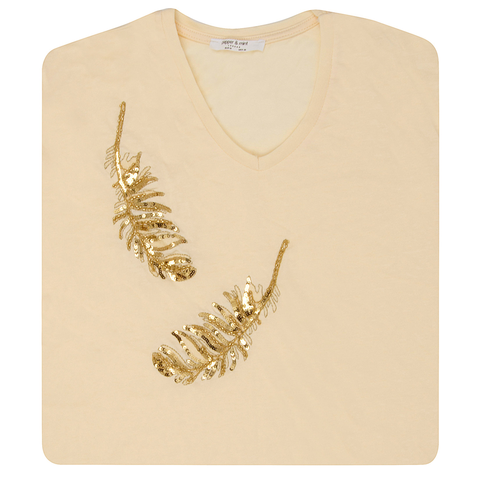 Pepper&Mint Kadın Tshirt Pullu Tüy