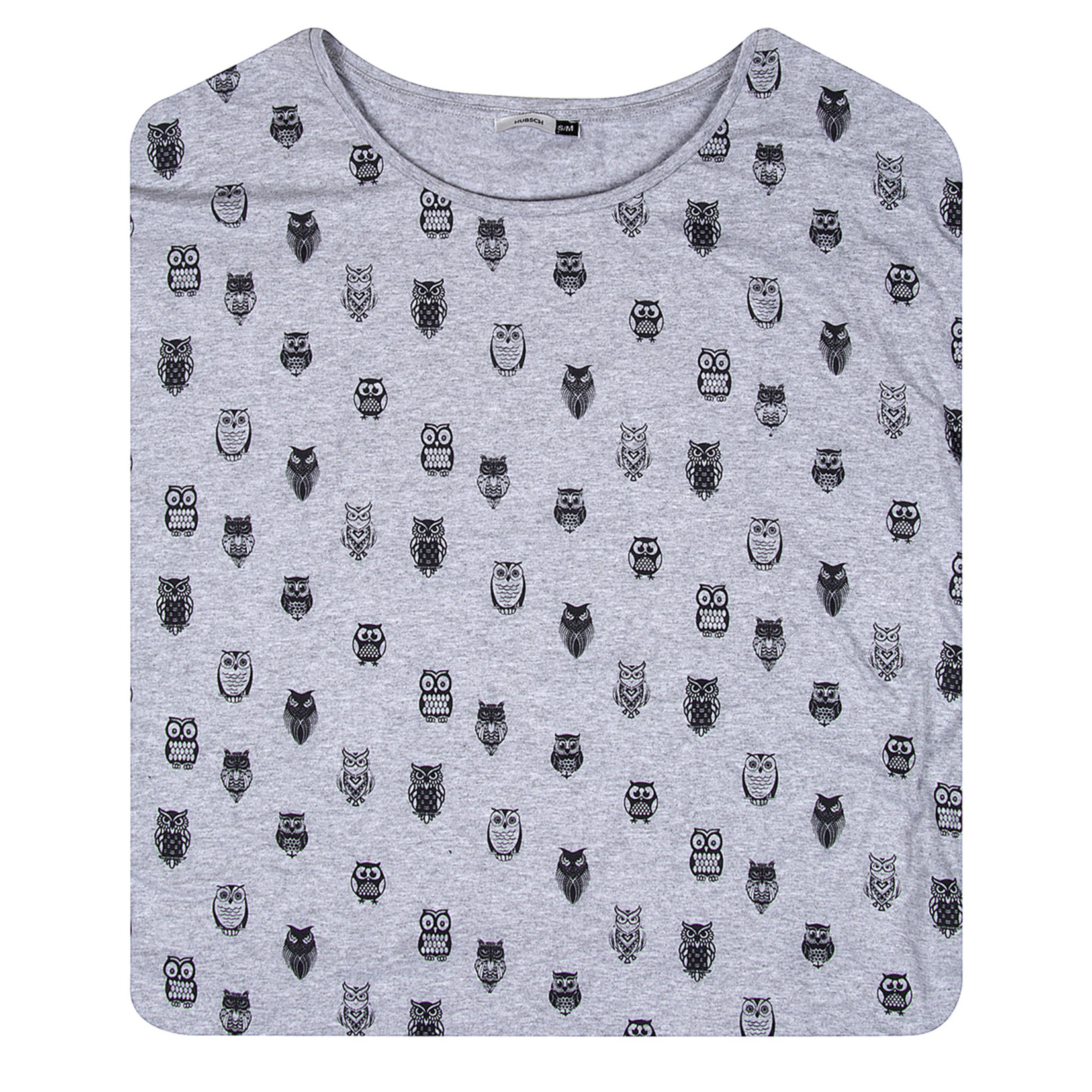 Hubsch Baykuş Desen Kadın Tshirt