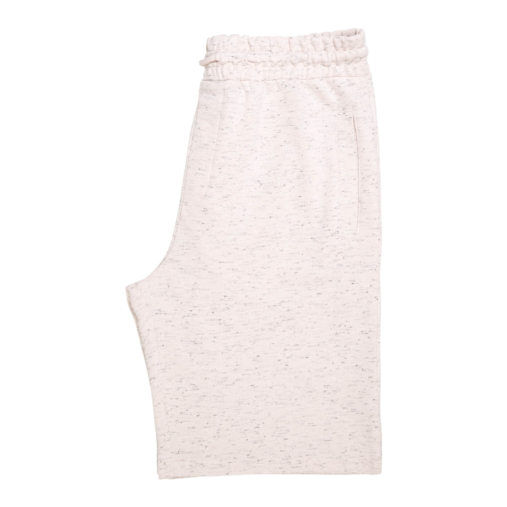 Nap Erkek Şerit Baskılı Şort Gül Kurusu M  - Görsel 2