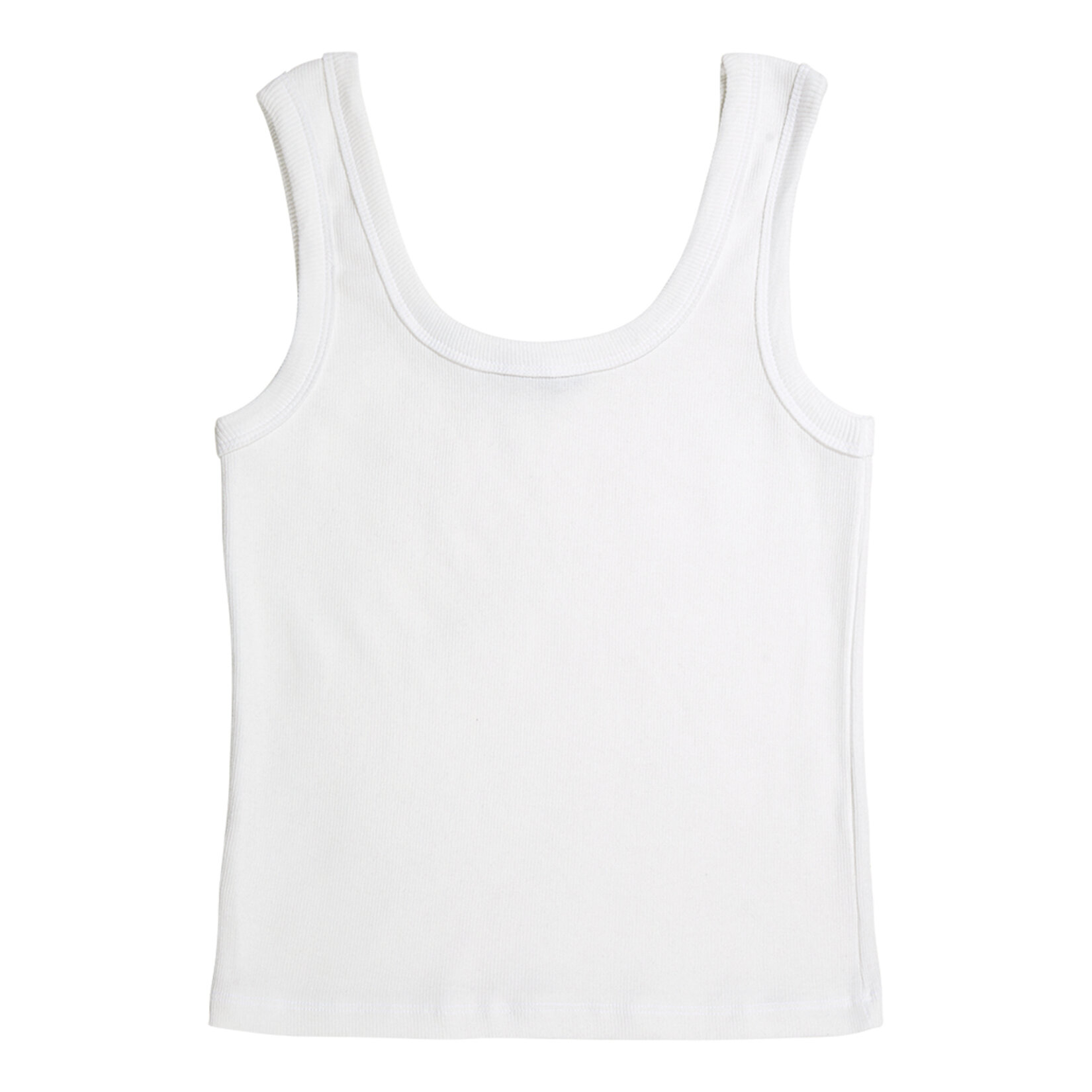 Kafkame Kalın Biyeli Atlet Beyaz S - XL