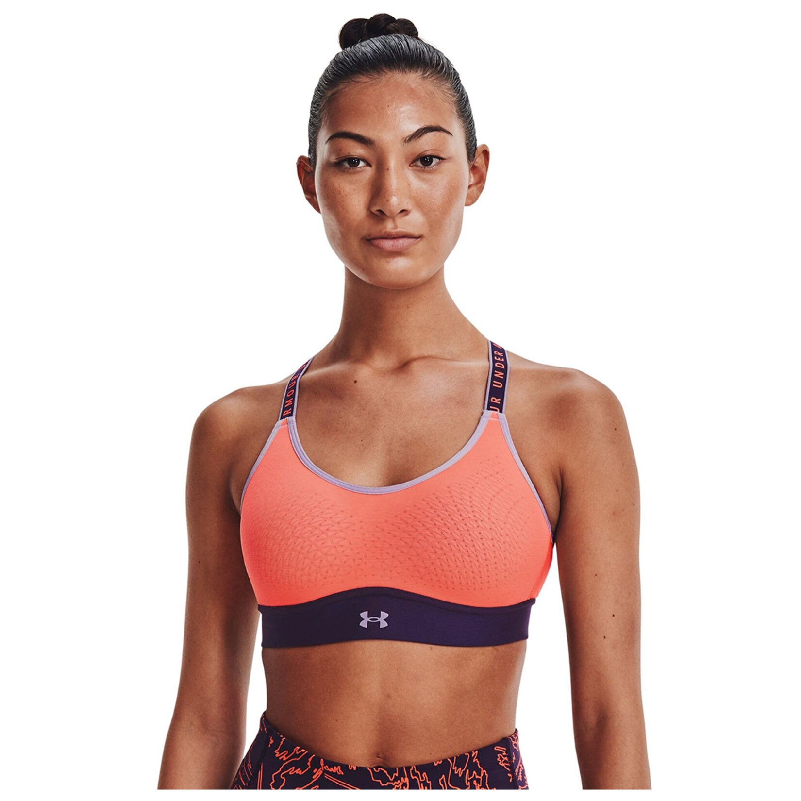 Under Armour 1370062-824 Kadın Bustiyer Pembe XL - Görsel 3