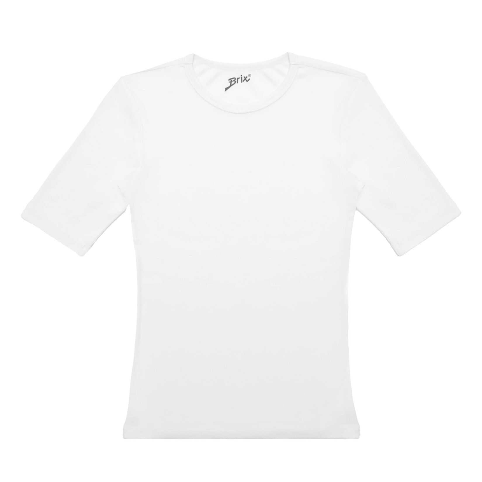 Brix Kadın Modal Fitilli Tshirt Ekru XL
