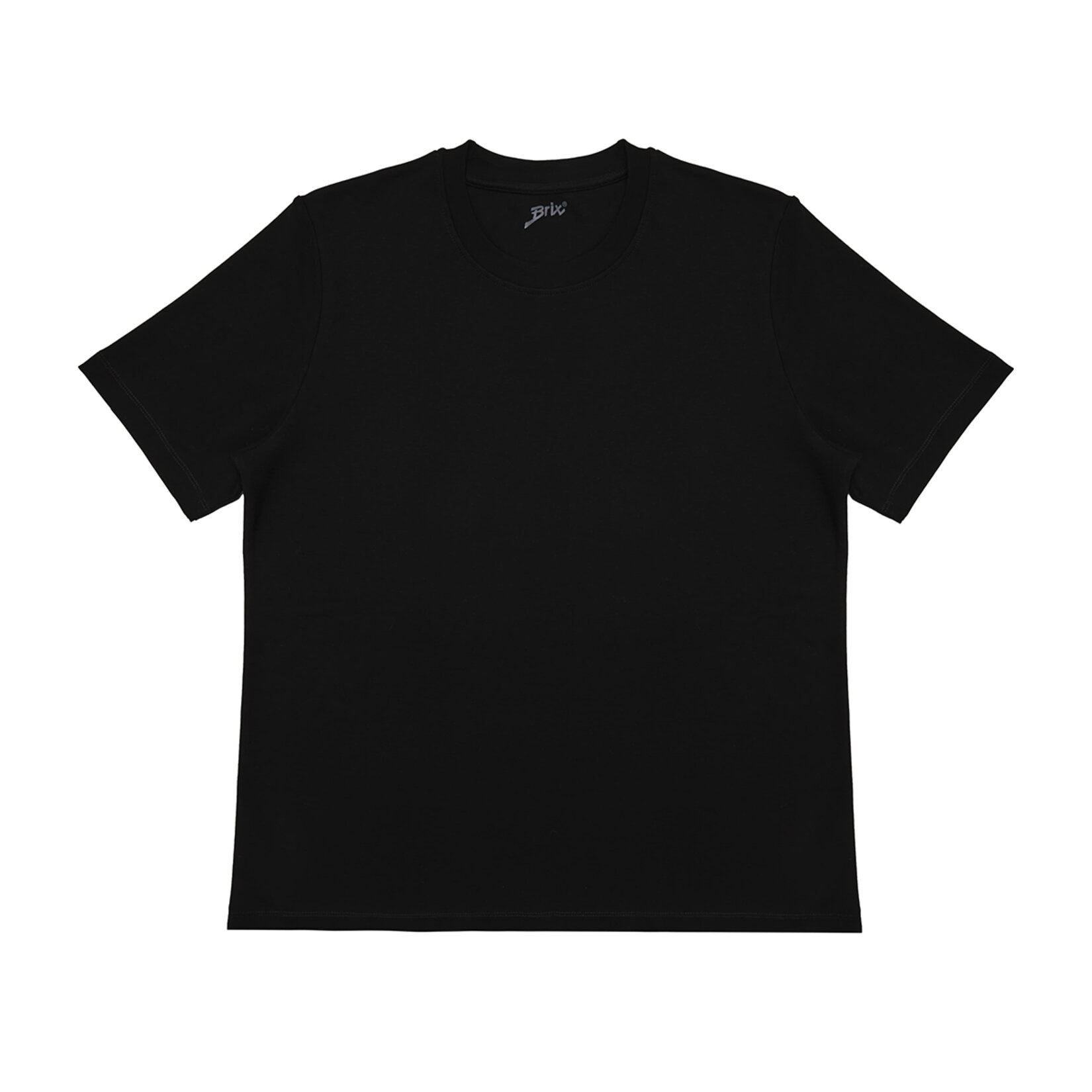 Brix Erkek interlok Kısakol T-Shirt Siyah  L