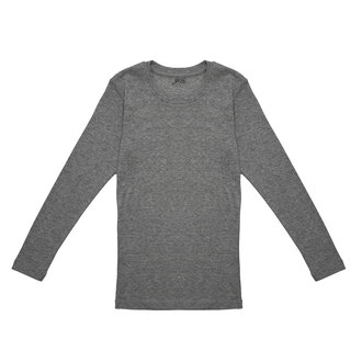 Brix Erkek Çocuk Ribana Uzun Kollu T-Shirt Gri 5-6