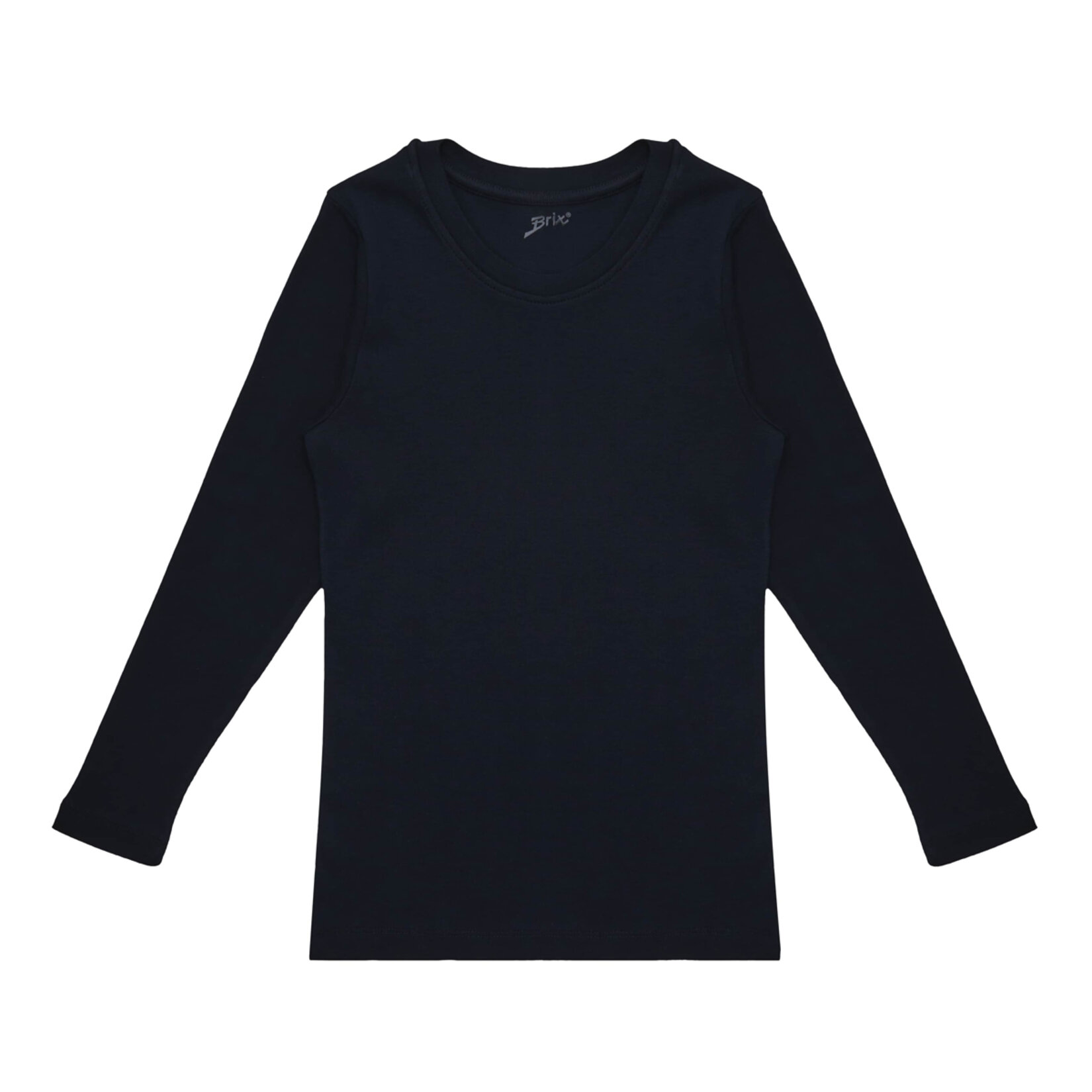 Brix Erkek Çocuk Ribana Uzun Kollu T-Shirt Lacivert  7-8 