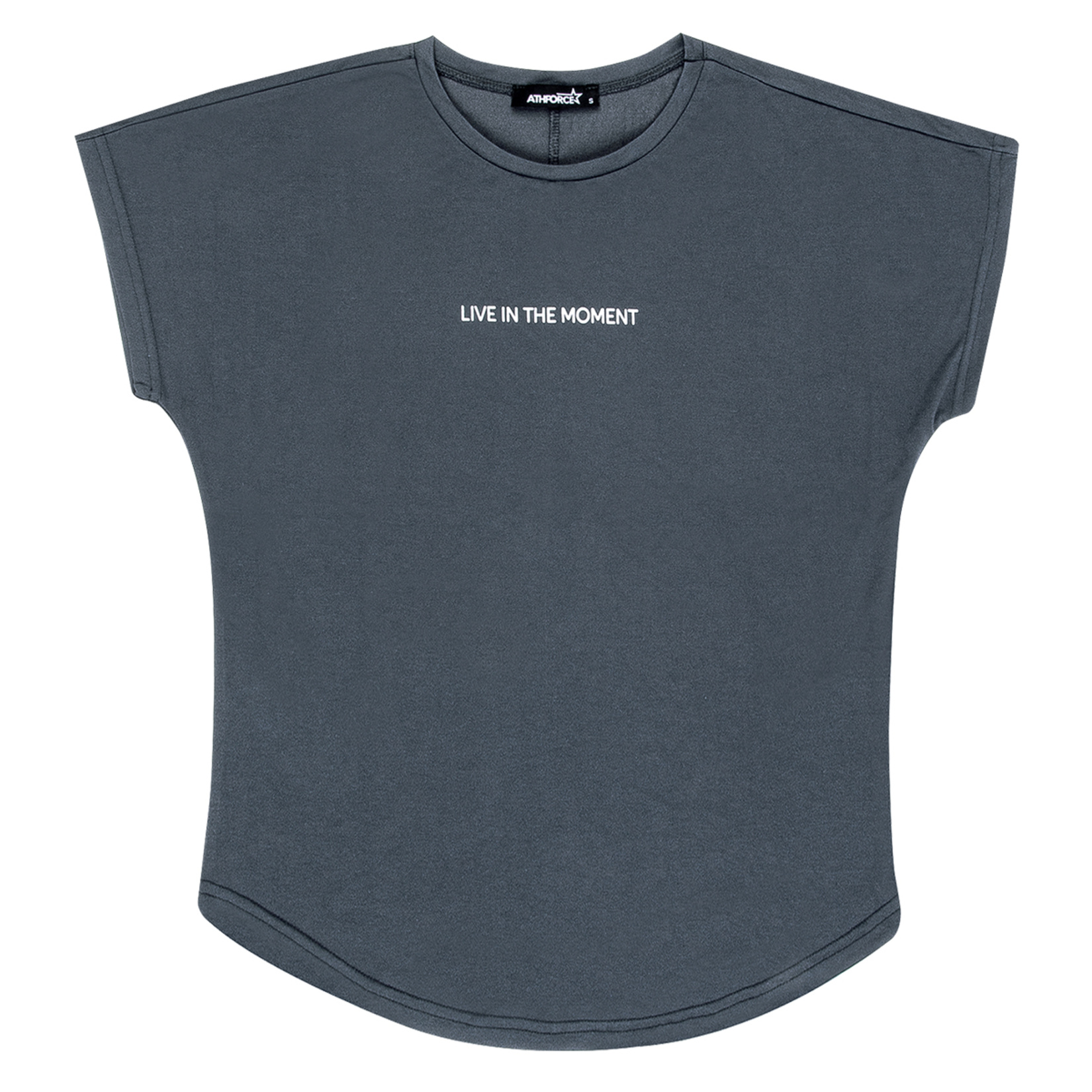 Athforce Kadın Sporcu Modal Salaş T-Shirt S-M-L