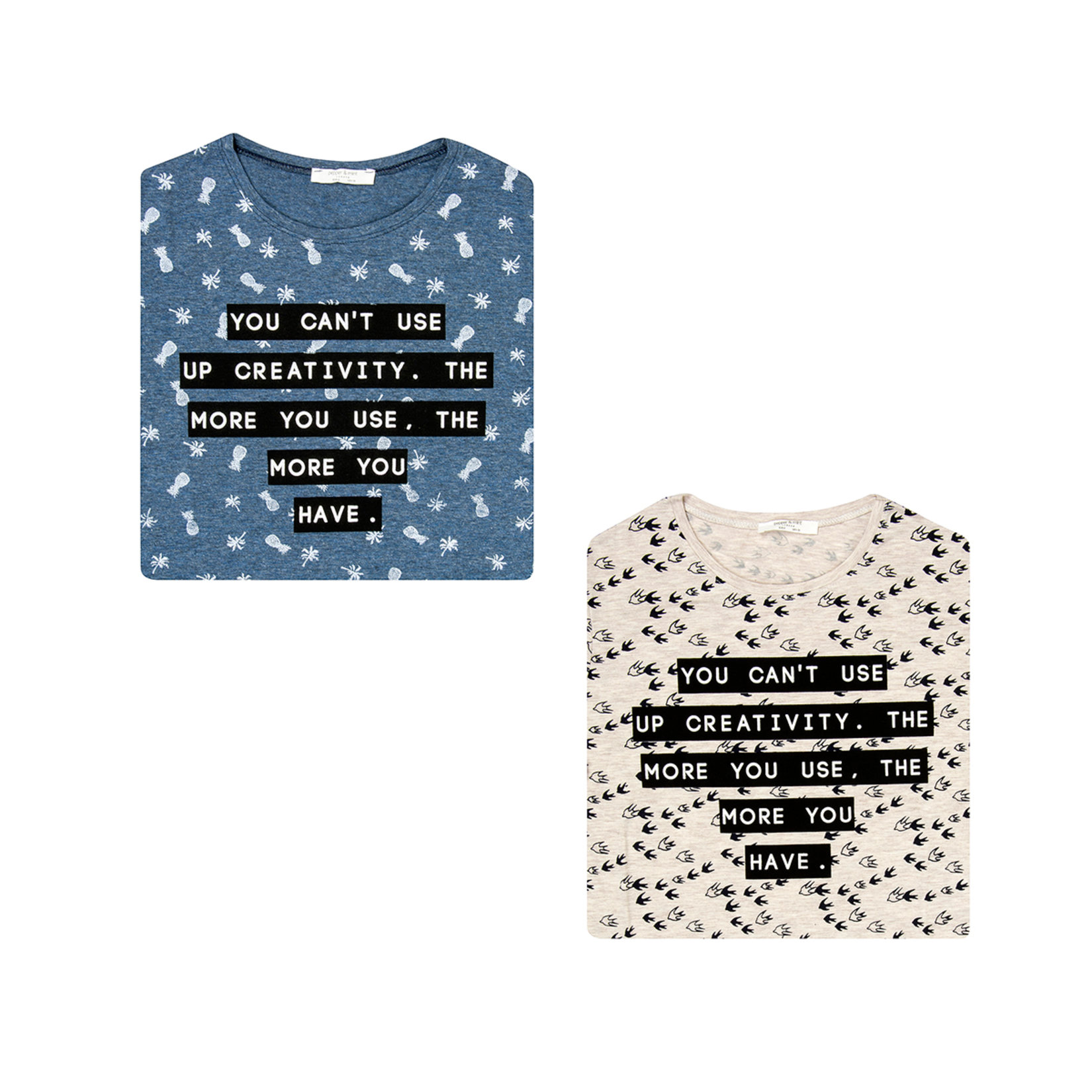 Pepper&mint Baskılı Kadın Tshirt Y18