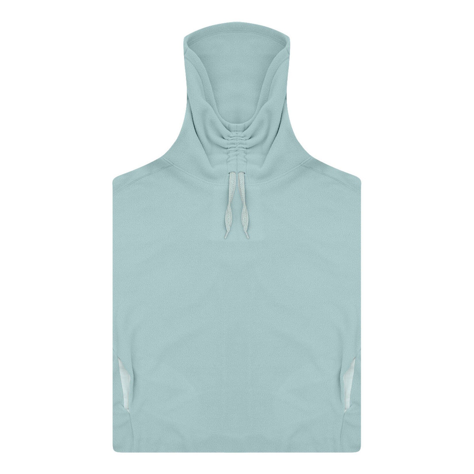 Nap Kadın Degaje Yaka Polar Açık Mavi XL