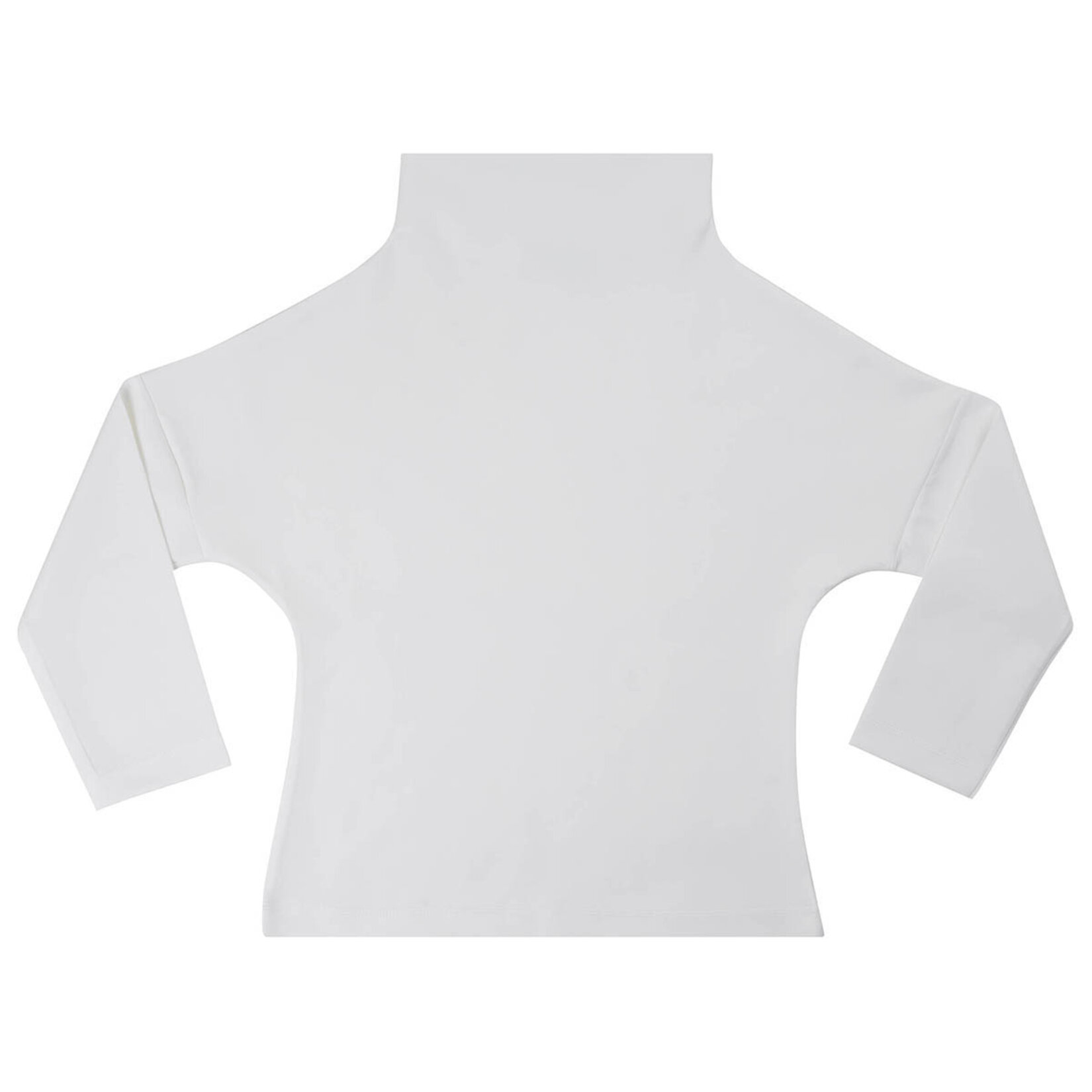 Kafkame Dalgıç Kumaş Ekru Bluz S - XL