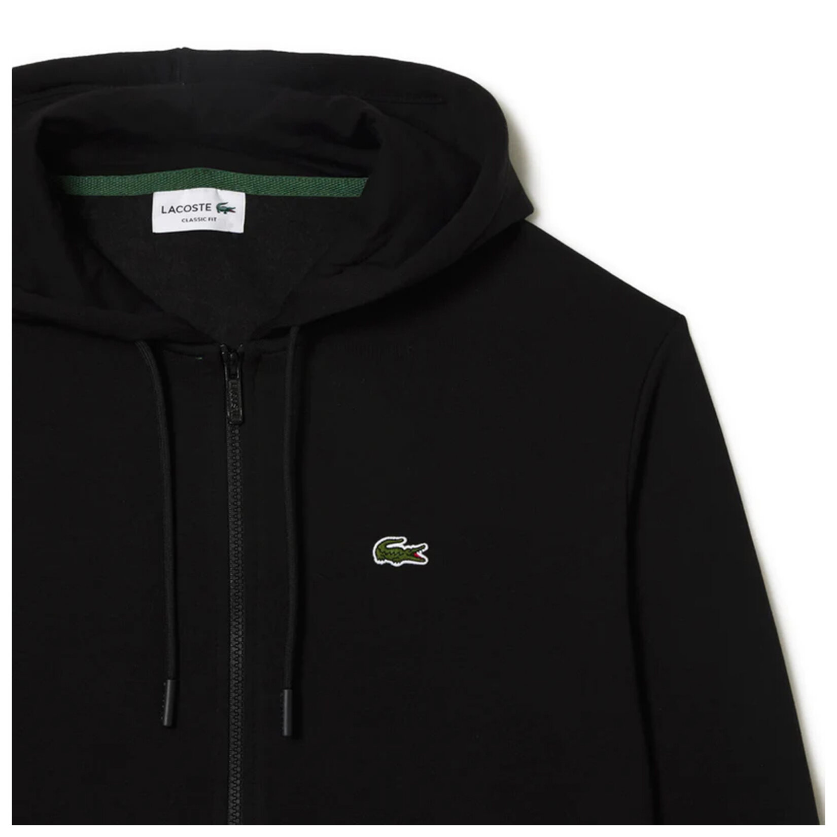 Lacoste Erkek Sweatshirt Siyah L - Görsel 2