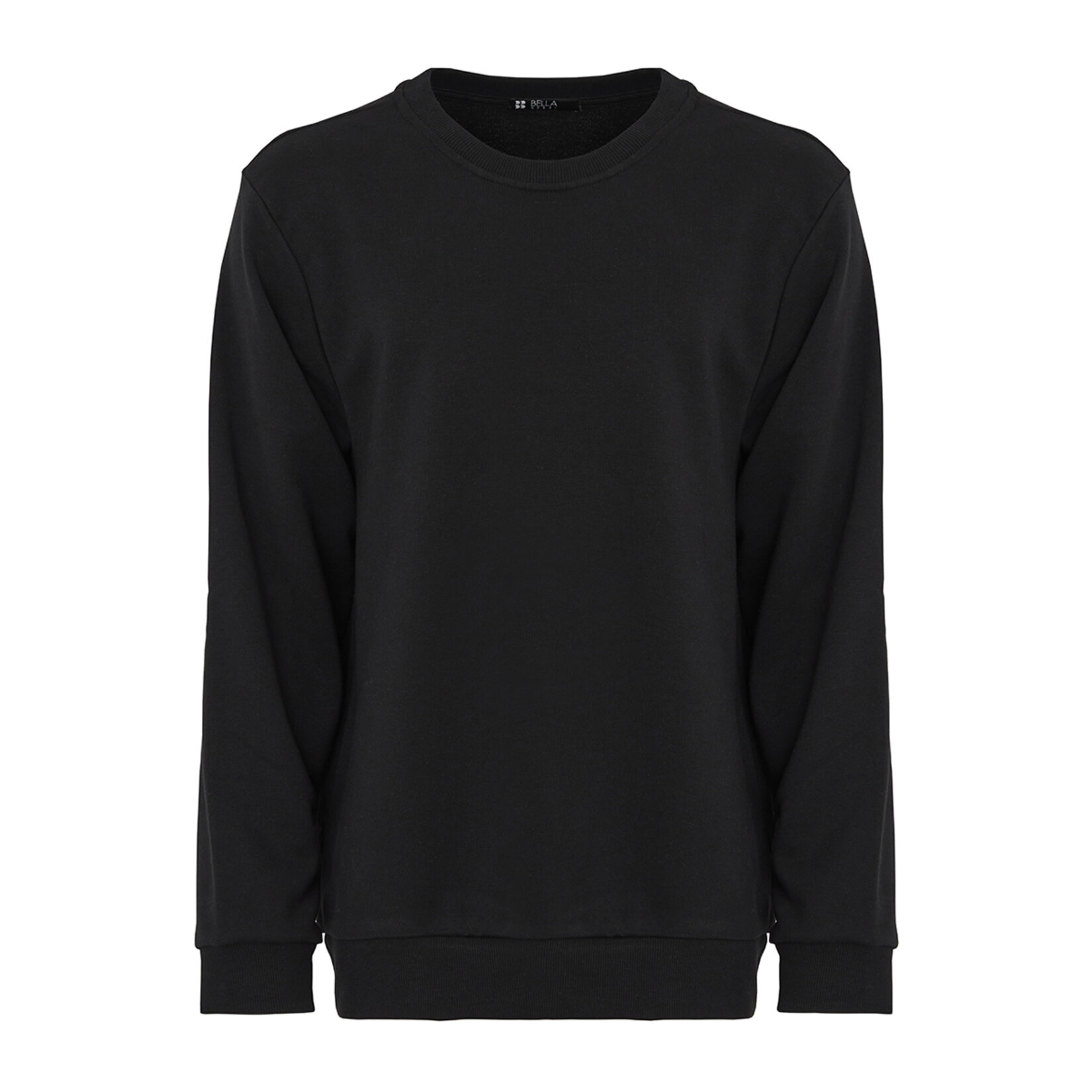 Bella Dossi Erkek Bisiklet Yaka Sweat Siyah L 