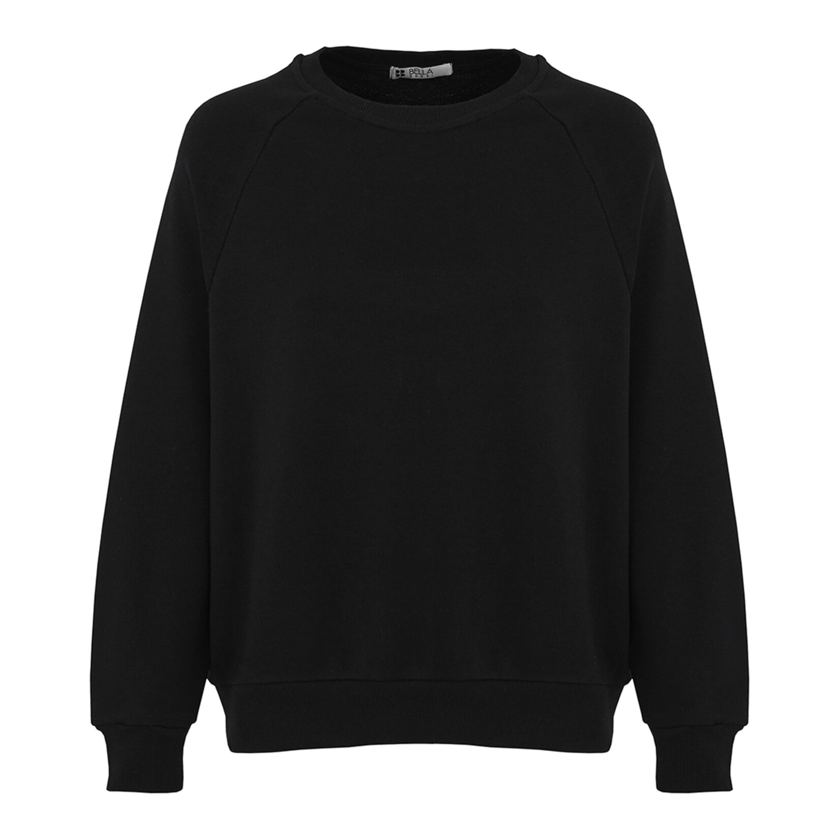 Bella Dossi Kadın Bisiklet Yaka Sweat Siyah S 