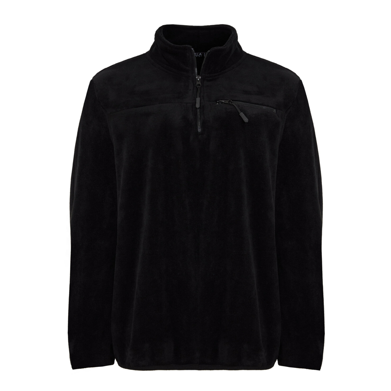 Bella Dossi Polar Erkek Yarım Fermuar Sweat Siyah L 
