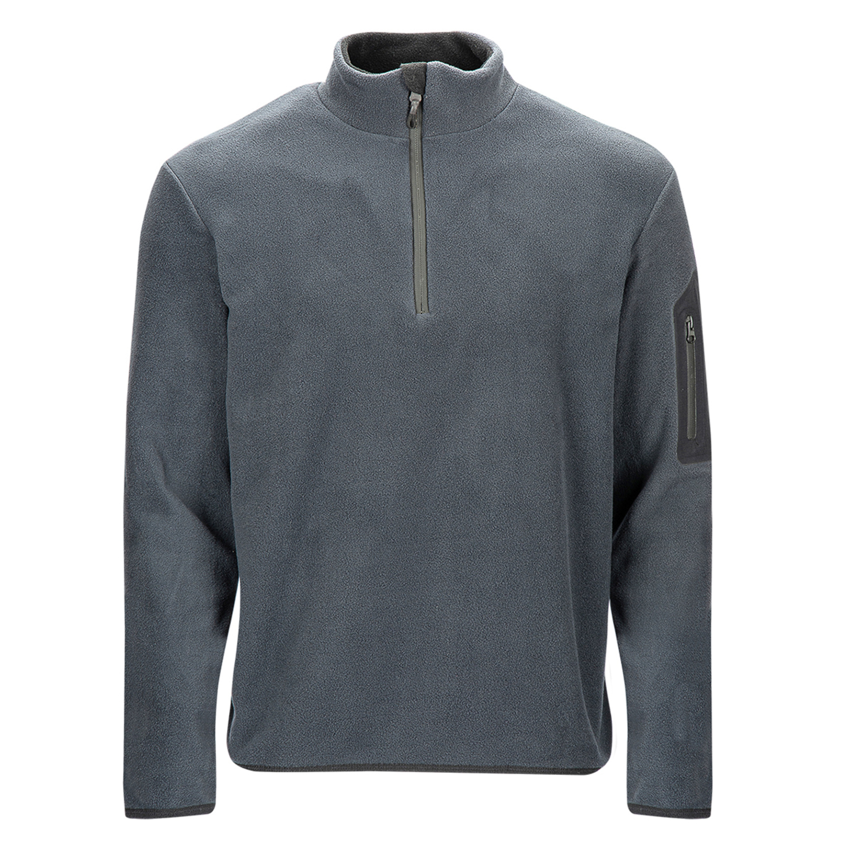 Exuma Yarım Fermuarlı Erkek Polar Antrasit M