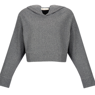 S-Design Kadın Sweat Puntalı Antrasit XL