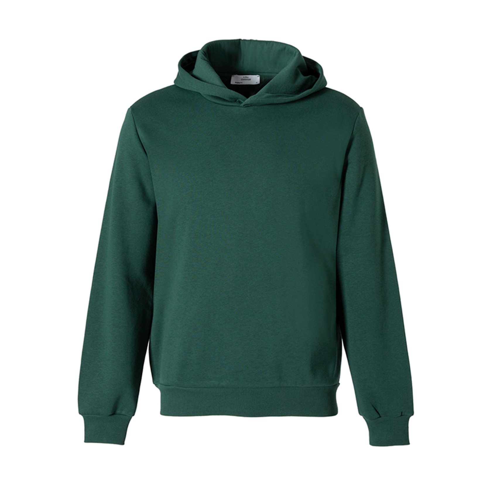 Kiğılı Kapüşonlu Yeşil Sweatshirt M-L-XL