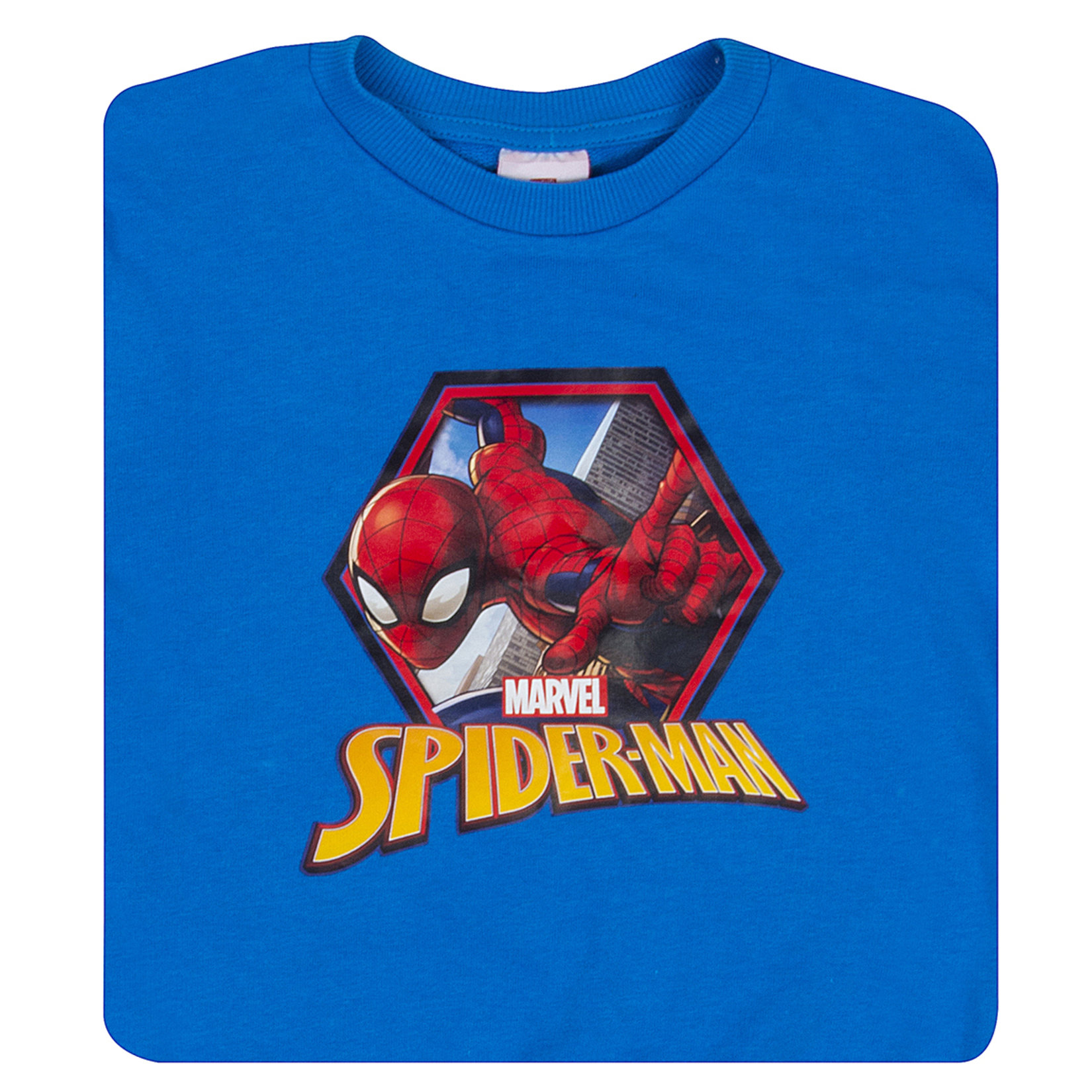 Lisanslı Spiderman Bisiklet Yaka Sweatshirt 3-6Y