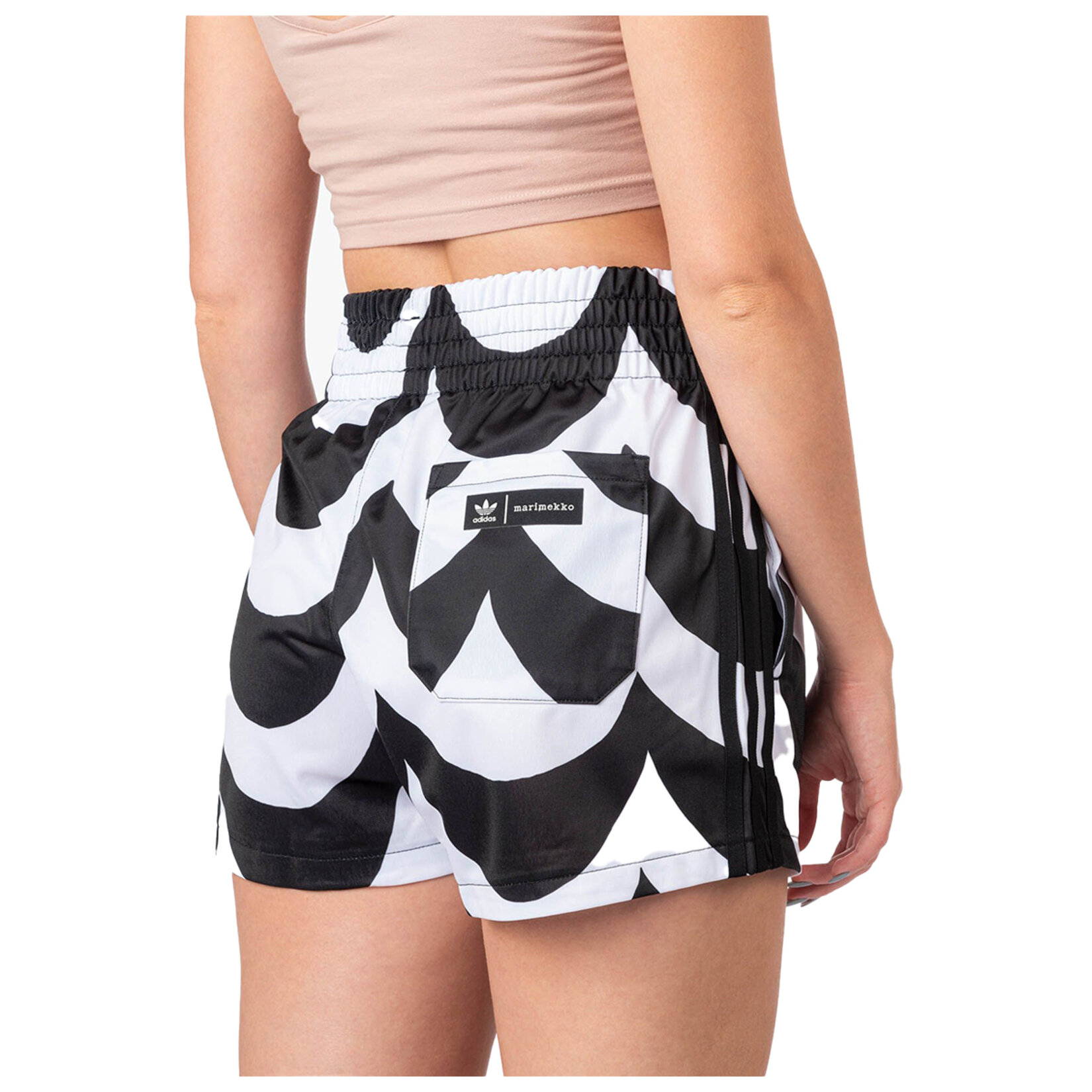 Adidas Kadın Şort 30 H20477 Siyah/Beyaz - Görsel 2