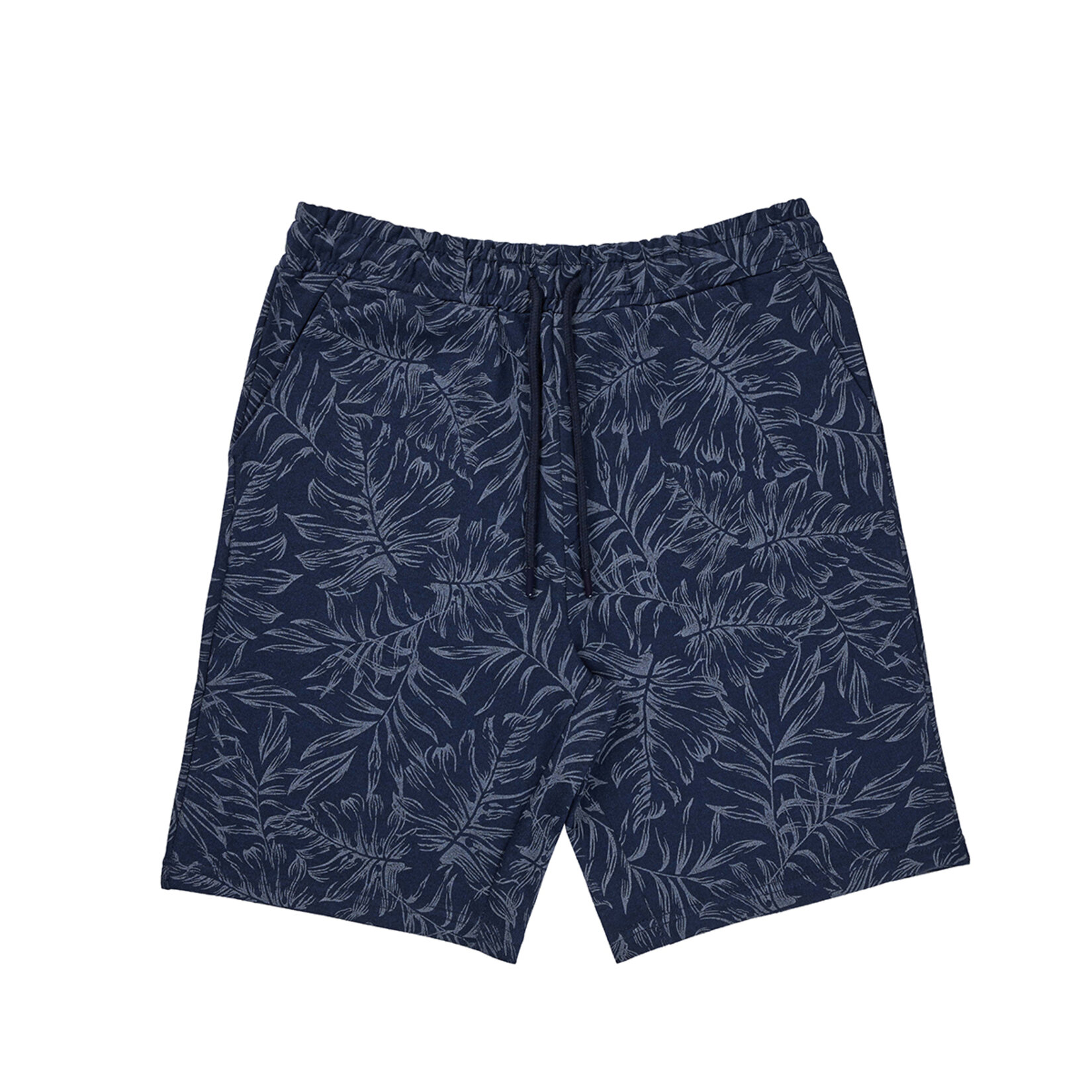 Penyem Erkek Full Baskılı Şort Lacivert M 