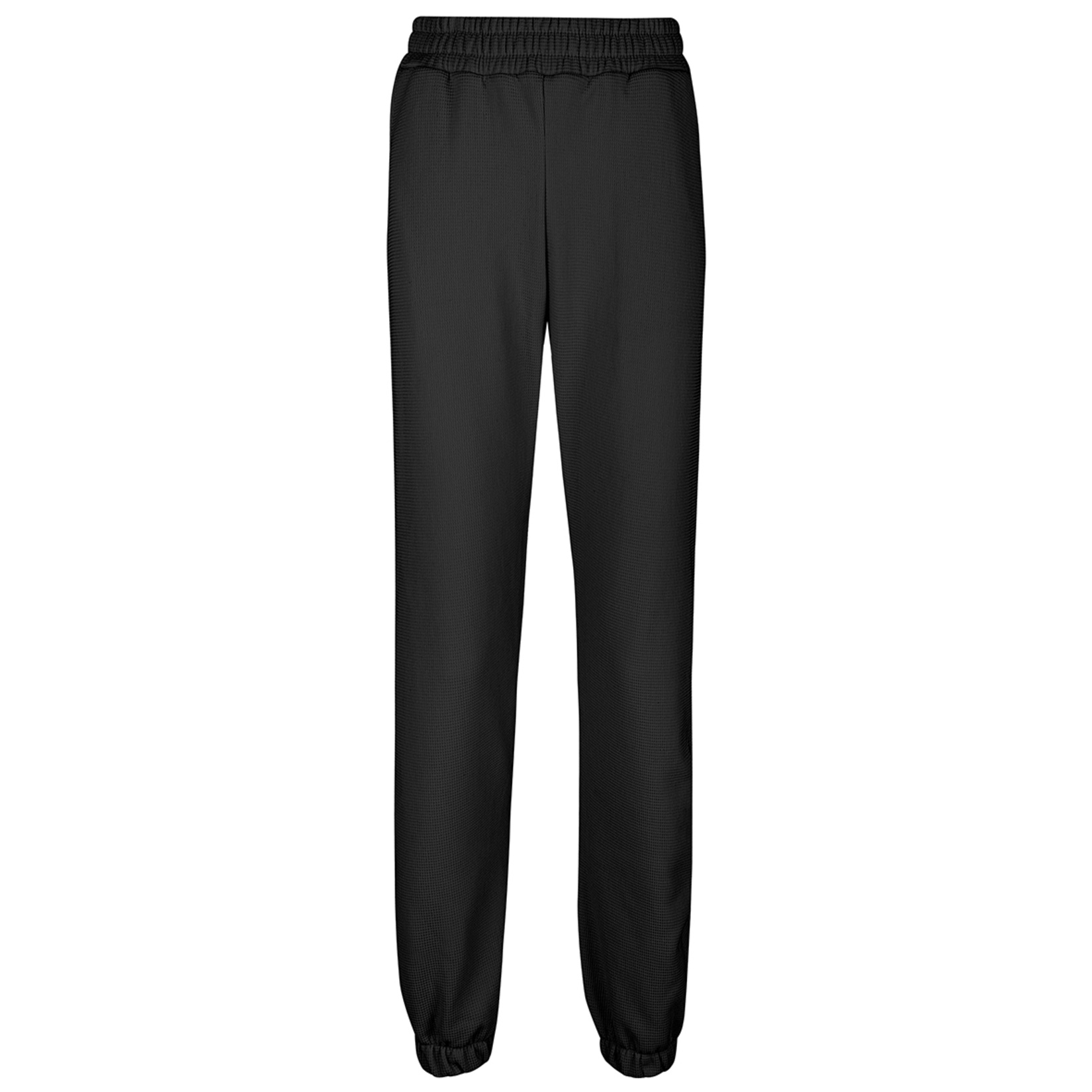 S-Design Petek Doku Lastik Paça Eşofman Altı Siyah M