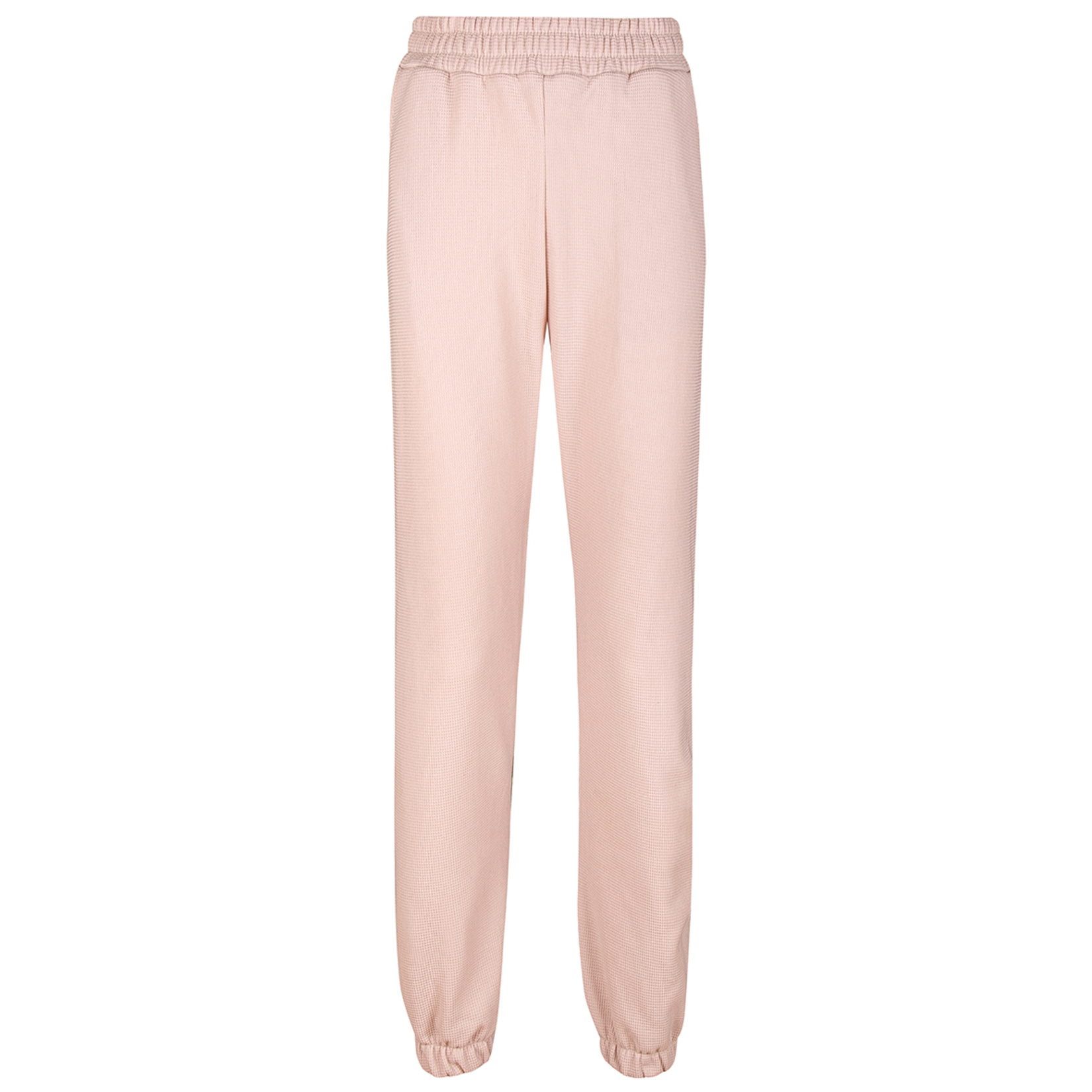 S-Design Petek Doku Lastik Paça Eşofman Altı Pembe L