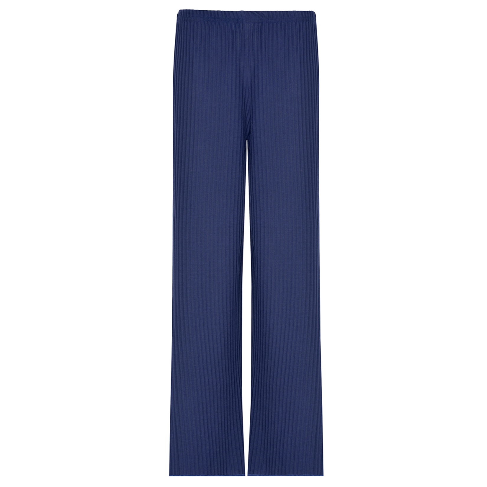 S-Design Fitilli Kadın Pantolon Lacivert Xl