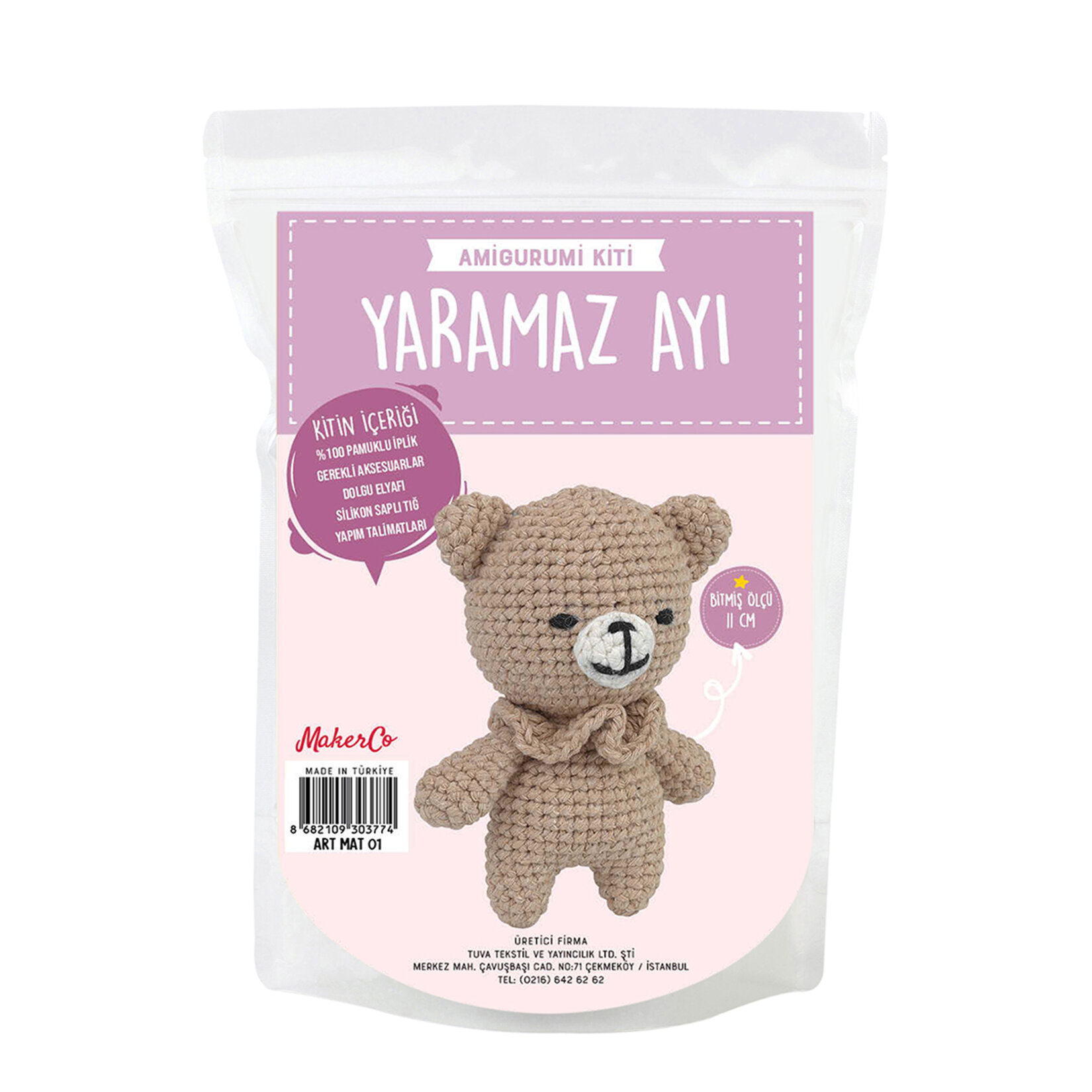 Tuva Amigurumi Kiti - Görsel 3