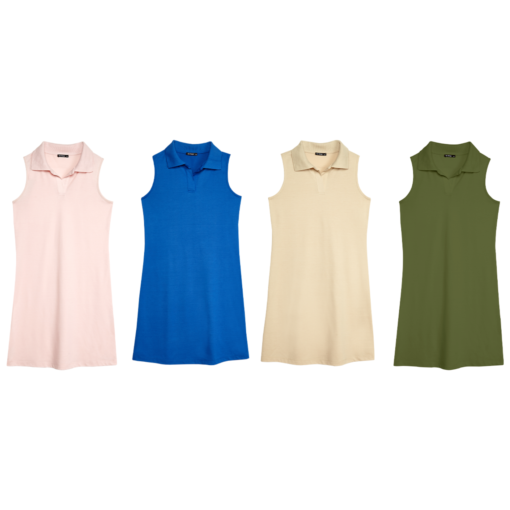 Nap Kadın Polo Pike Elbise - Görsel 2