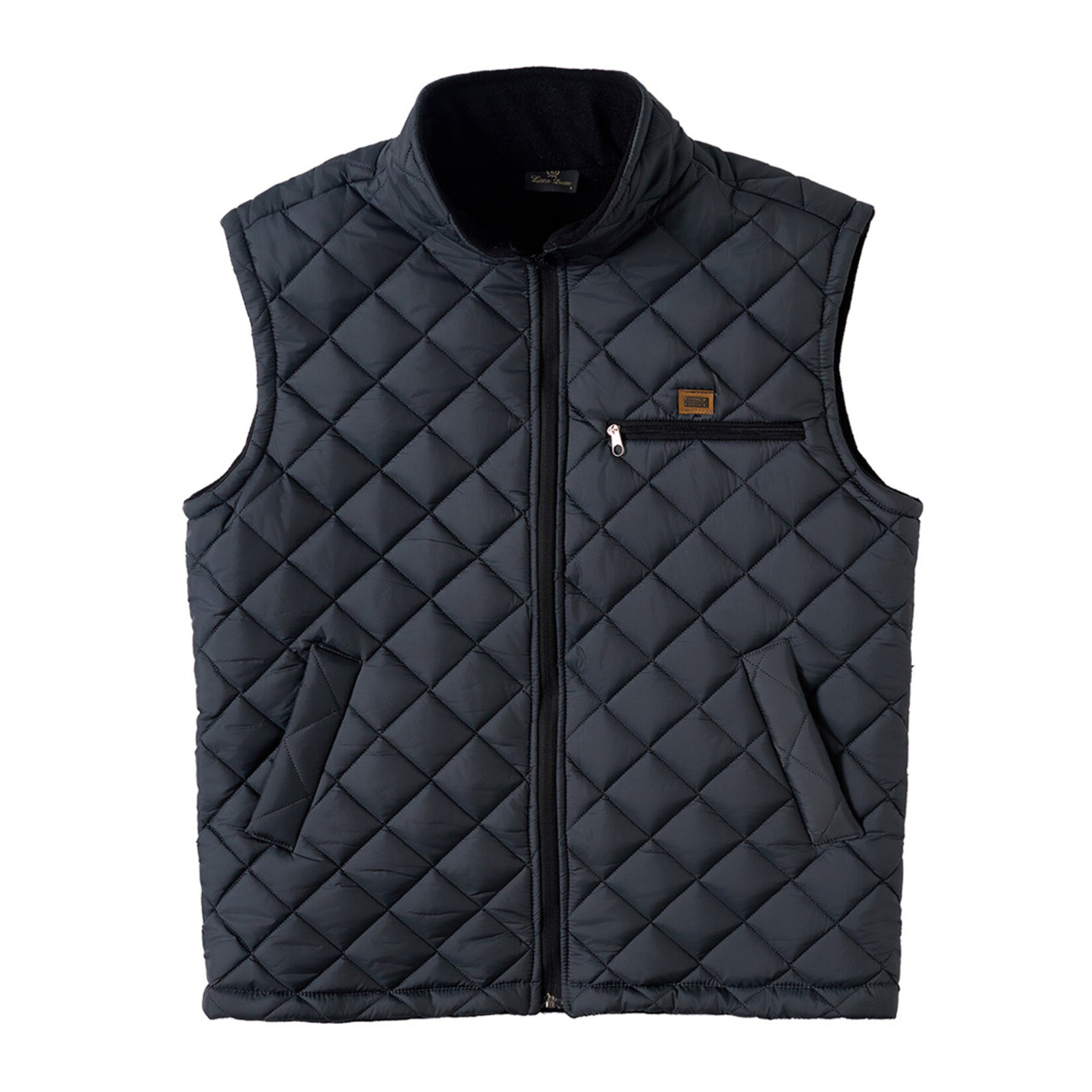 Luca Dotti Kapitone Baklava Yelek Antrasit M