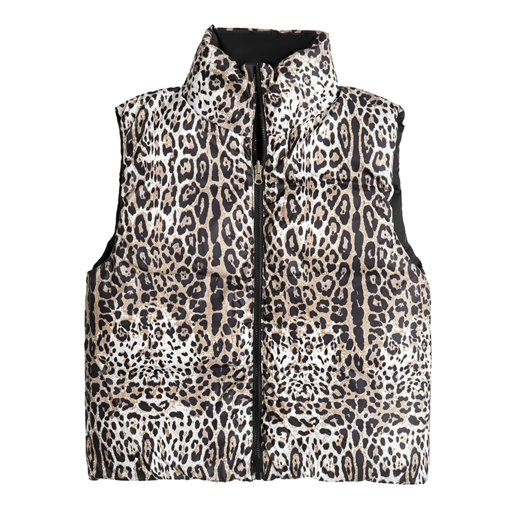 S-Design Kadın Çift Taraflı Puf Yelek XL  - Görsel 1