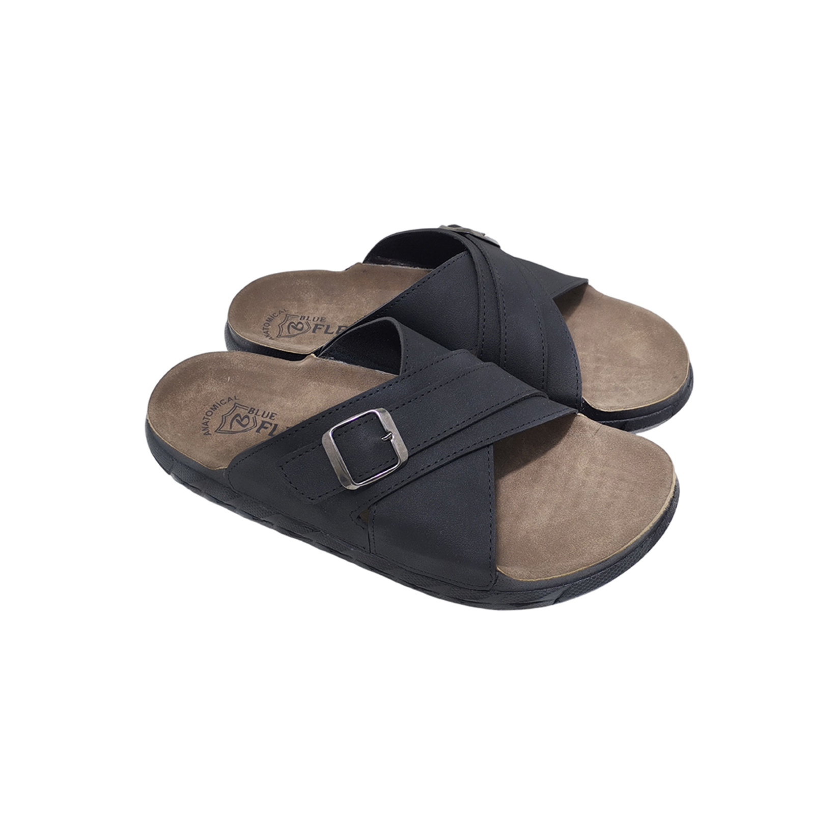 Blue-Flex Erkek Çapraz Tokalı Terlik 40-44