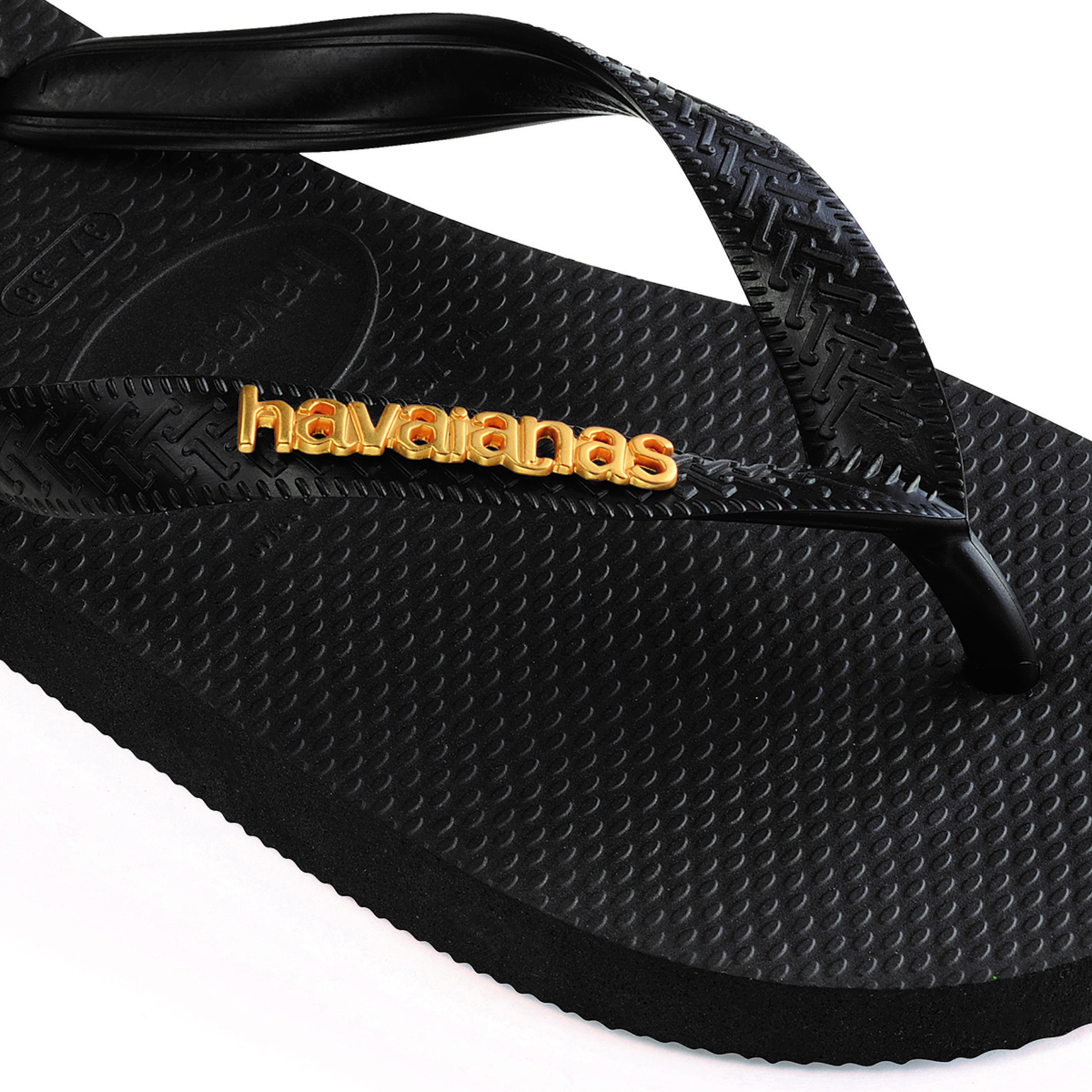Havaianas Logo Metallic Black/Black 37-38 - Görsel 4