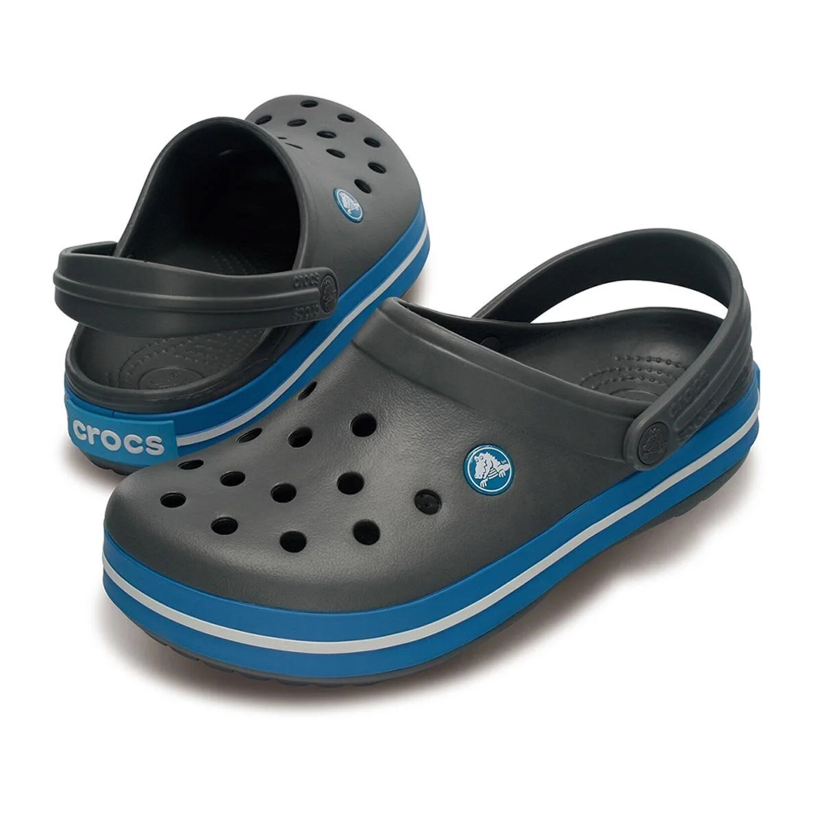 Crocs 11016-07W Crocband Erkek Terlik Gri 42-43 - Görsel 4