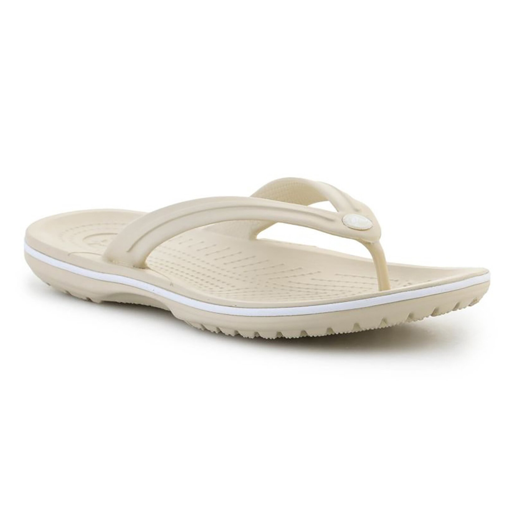 Crocs 11033-2Y2 Crocband Flip Kadın Terlik Bej 36-37 - Görsel 1